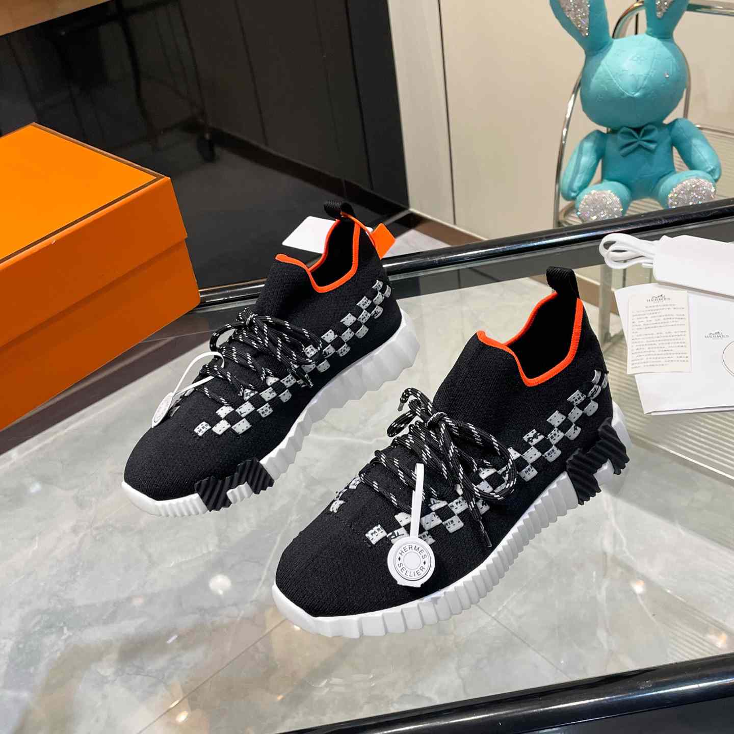 Hermes Flex Slip-On Sneaker - DesignerGu