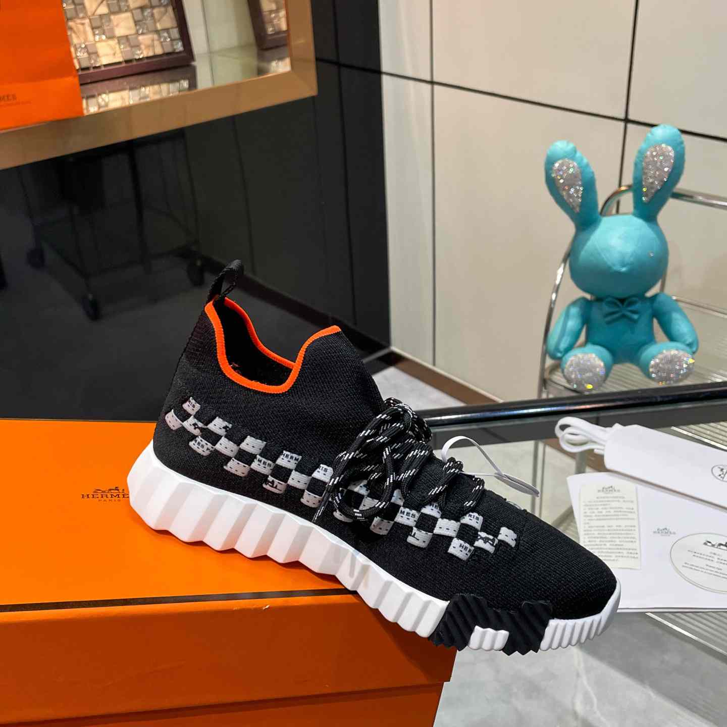 Hermes Flex Slip-On Sneaker - DesignerGu