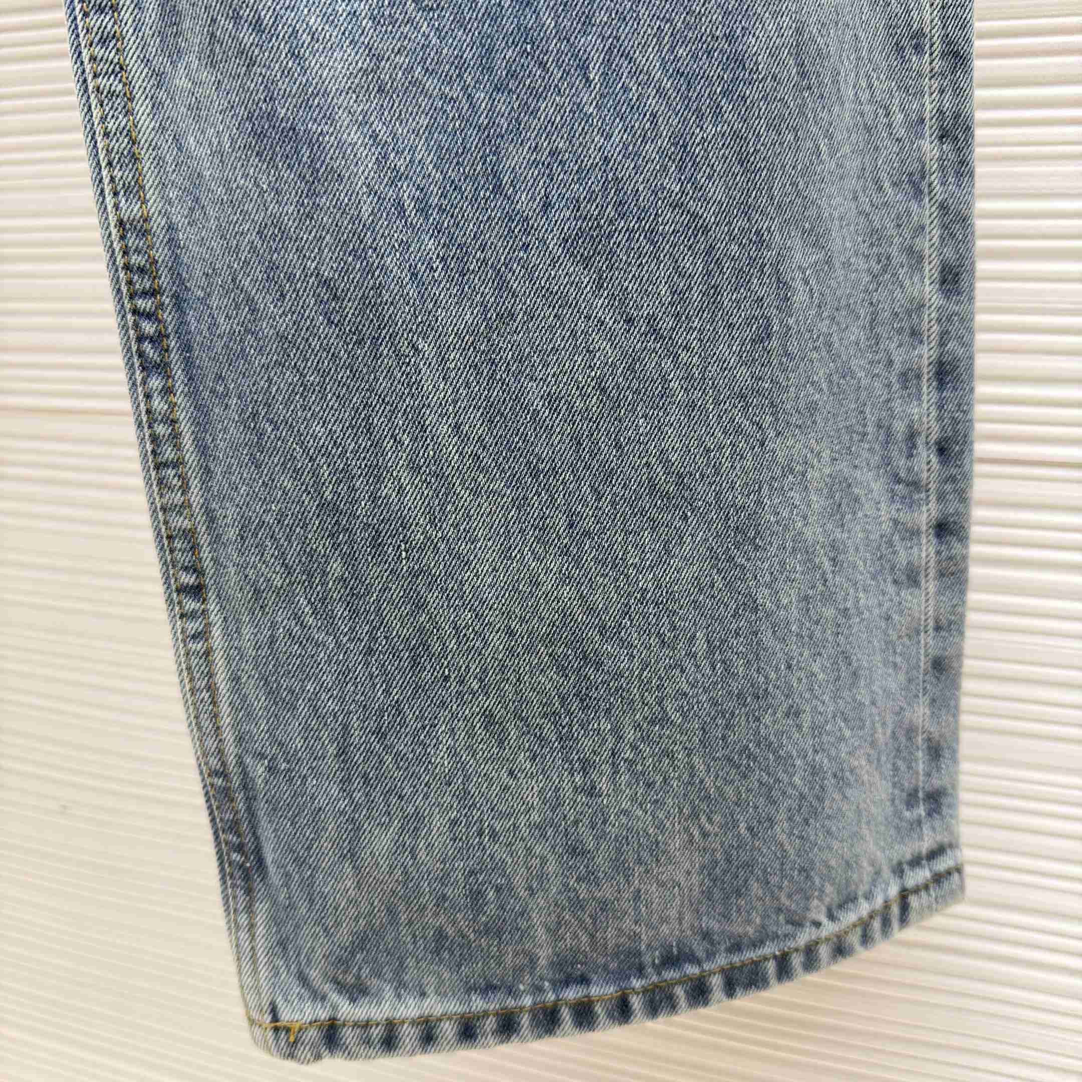 Louis Vuitton Chinese Valentine’s Day Denim Skate Pants 1AKOSF - DesignerGu