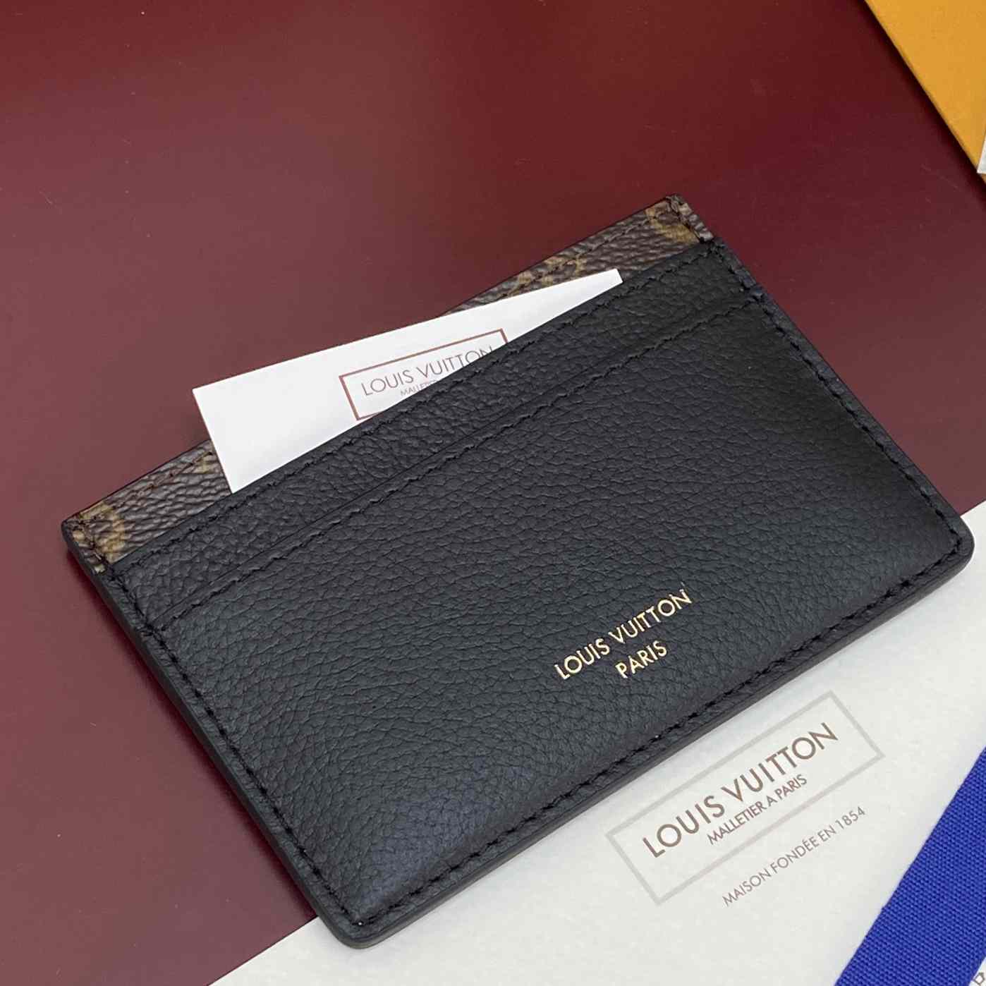 Louis Vuitton Double Card Holder Low Key M26815 - DesignerGu