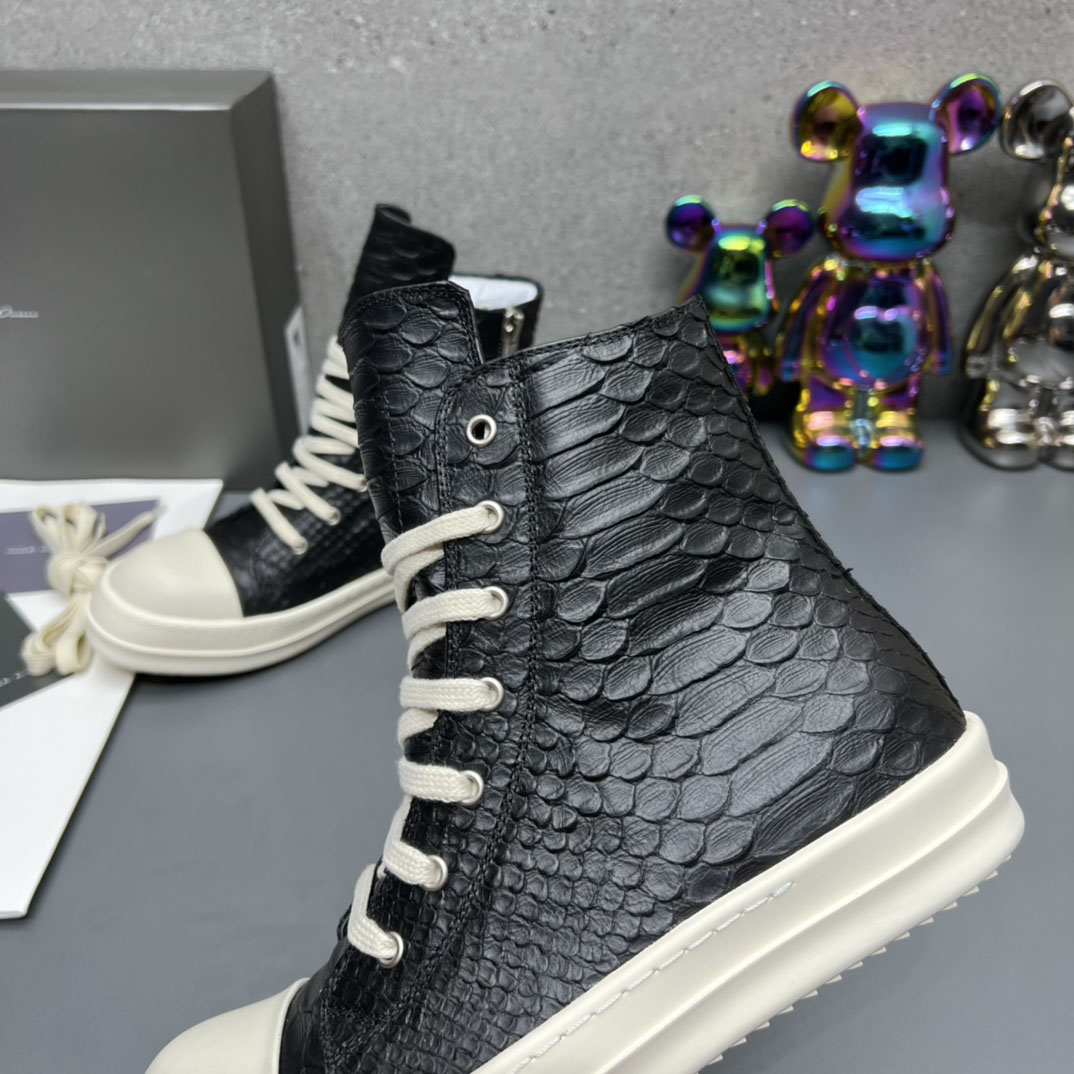 Rick Owens Sneaks 'Black Milk' - DesignerGu