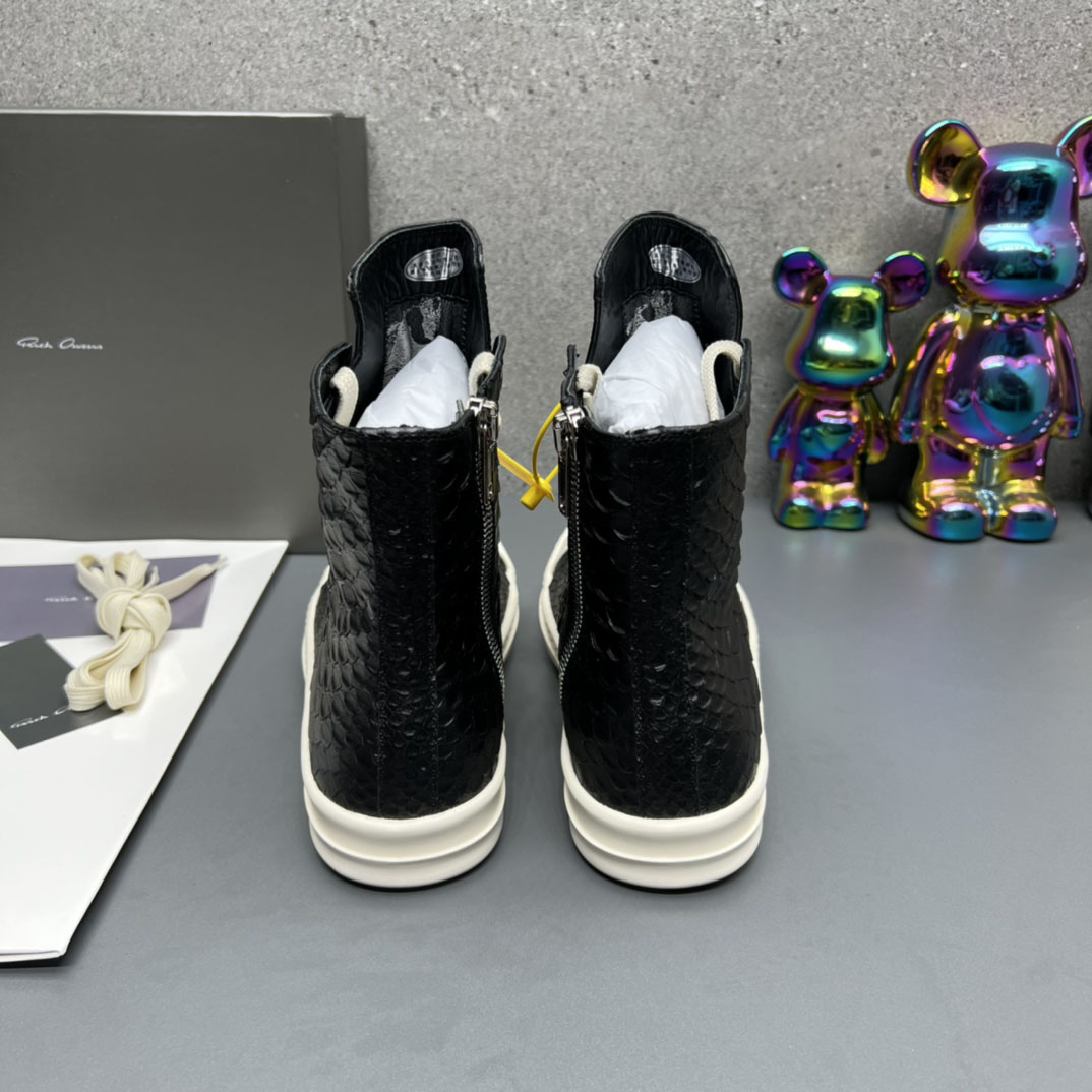 Rick Owens Sneaks 'Black Milk' - DesignerGu
