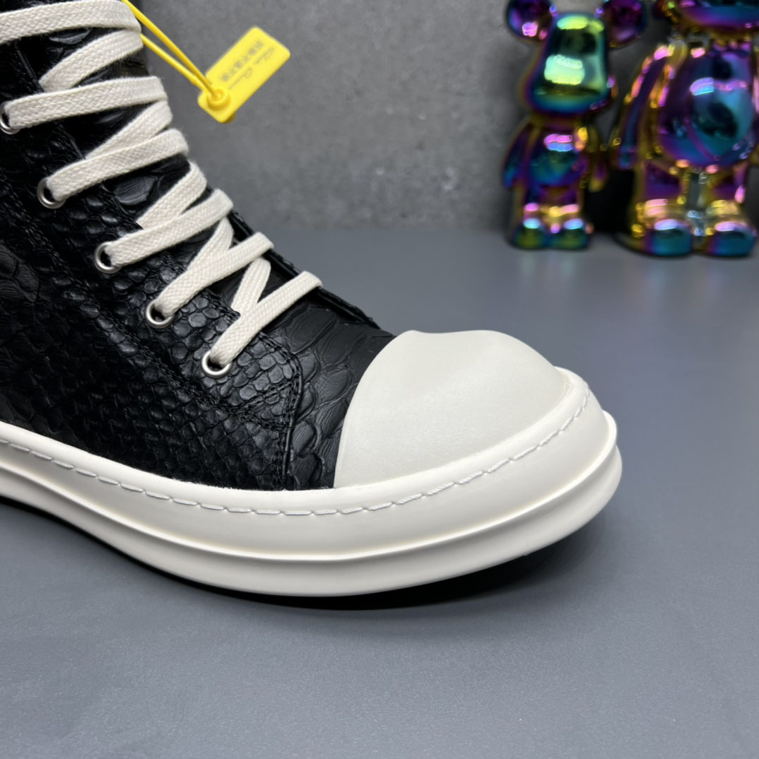 Rick Owens Sneaks 'Black Milk' - DesignerGu