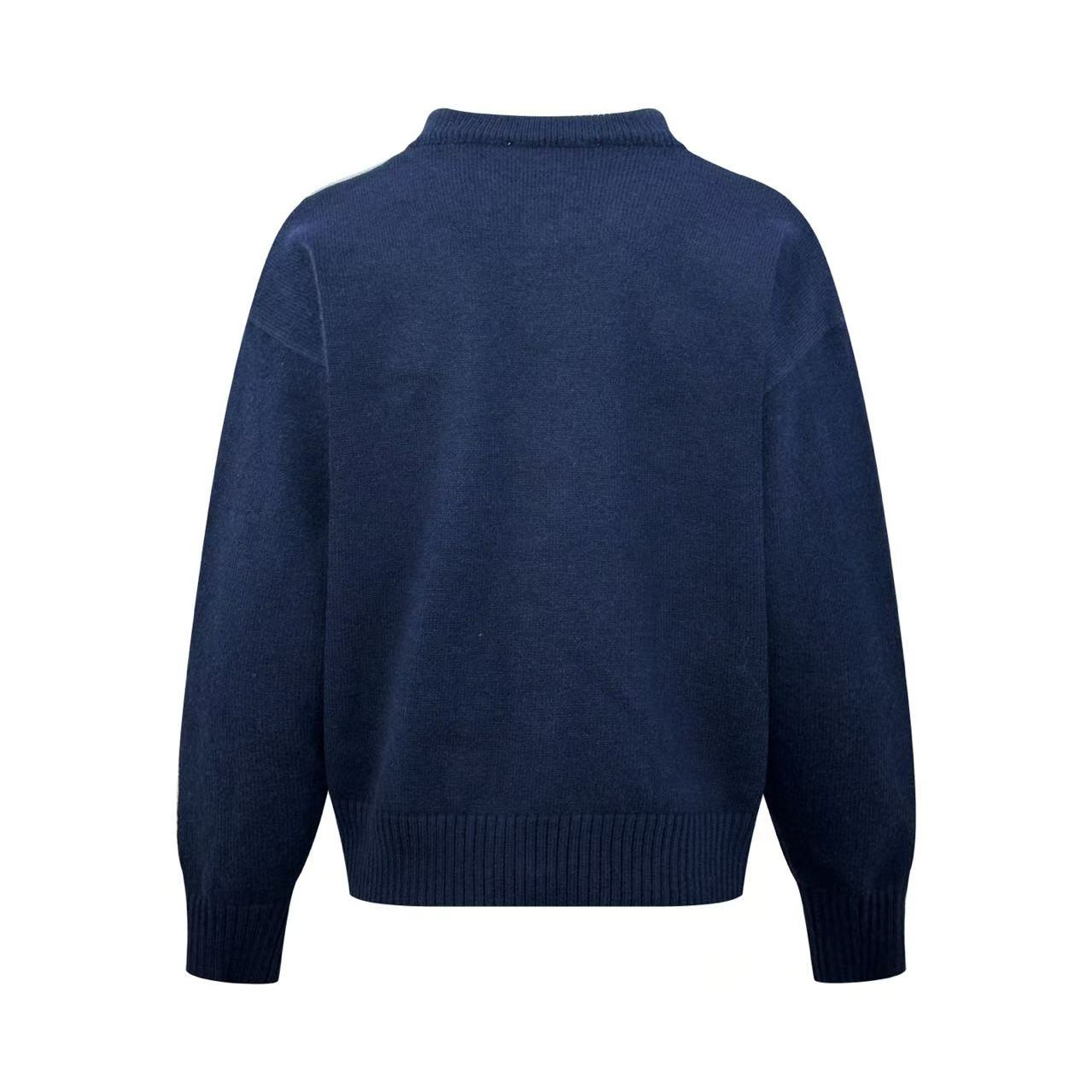 AMI Paris Ami De Coeur Wool Cardigan - DesignerGu