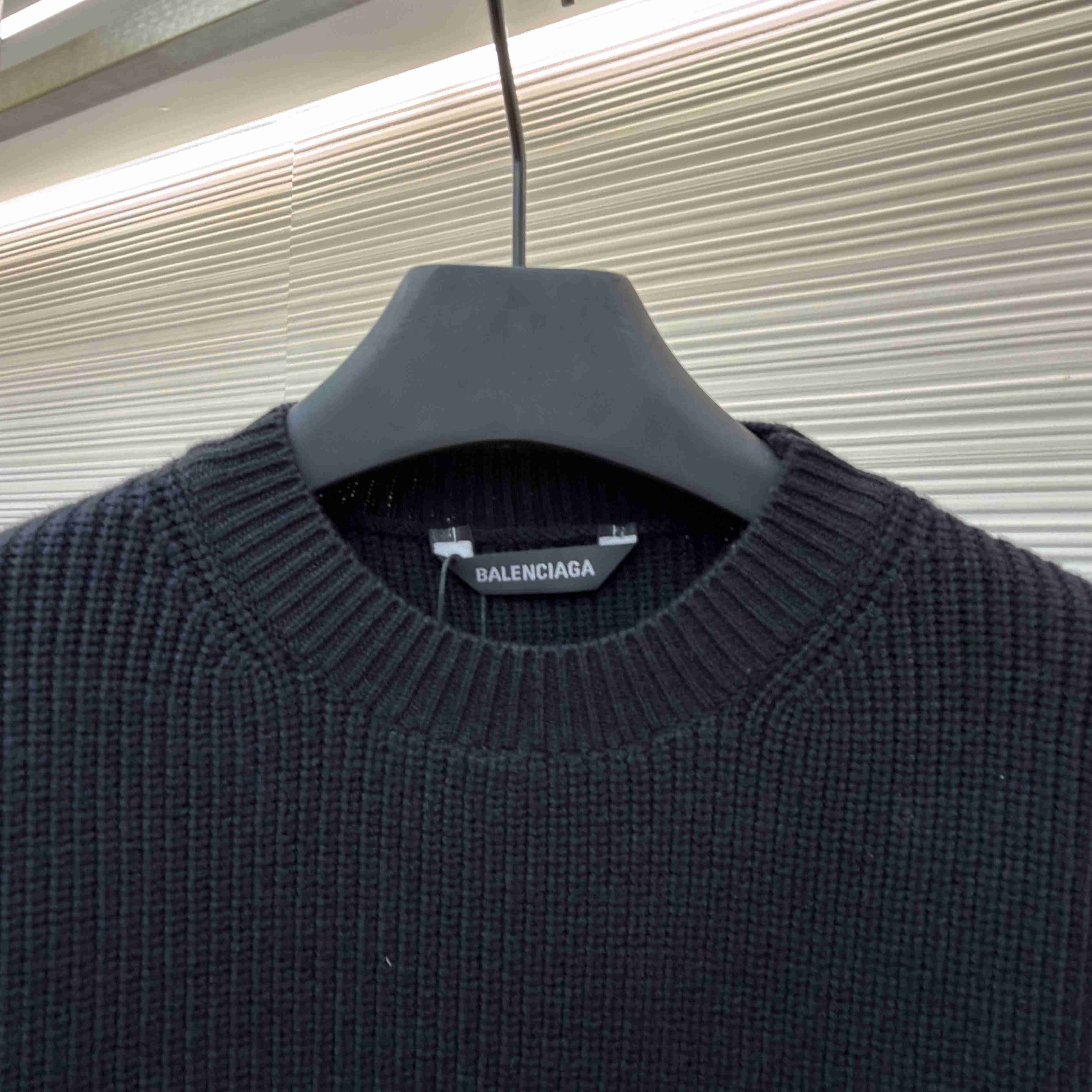 Balenciaga Wool Blend Sweater - DesignerGu