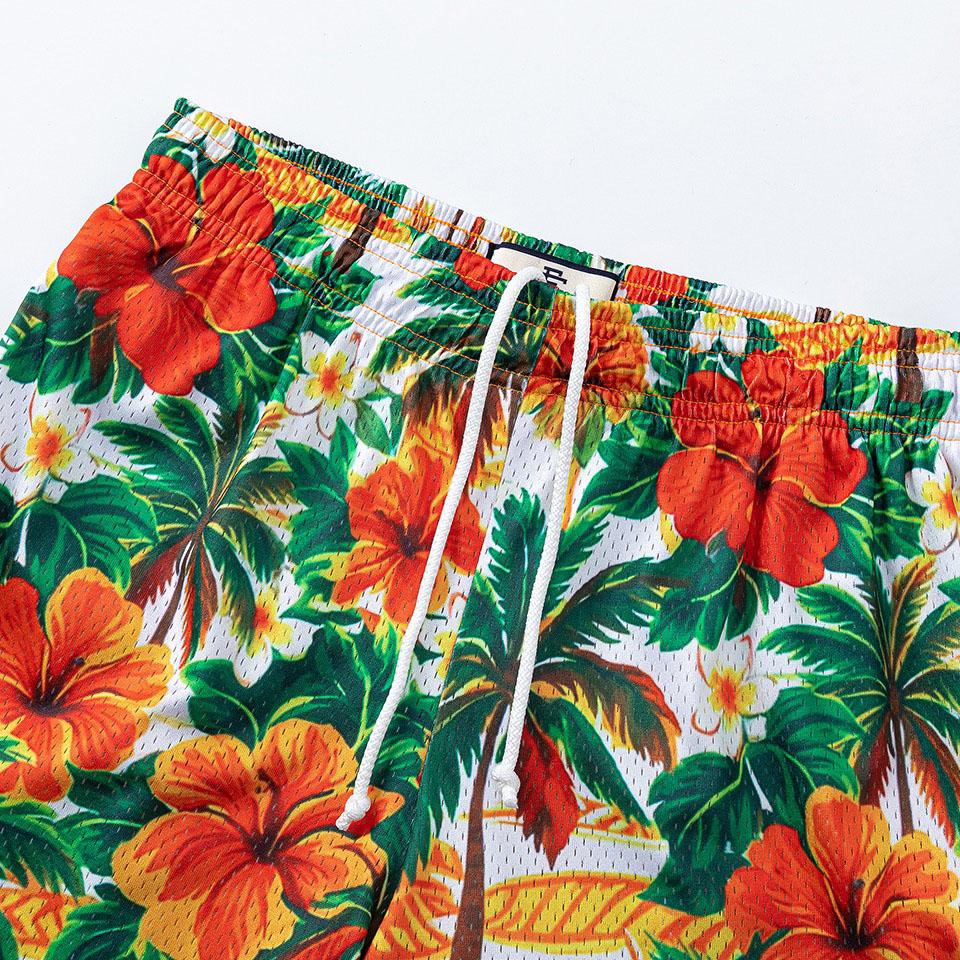 Eric Emanuel EE Basic Shorts 'Hawaiian Print' - DesignerGu