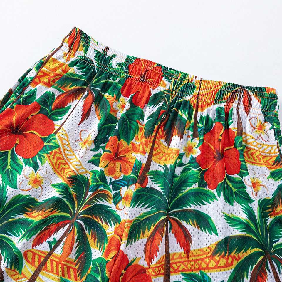 Eric Emanuel EE Basic Shorts 'Hawaiian Print' - DesignerGu