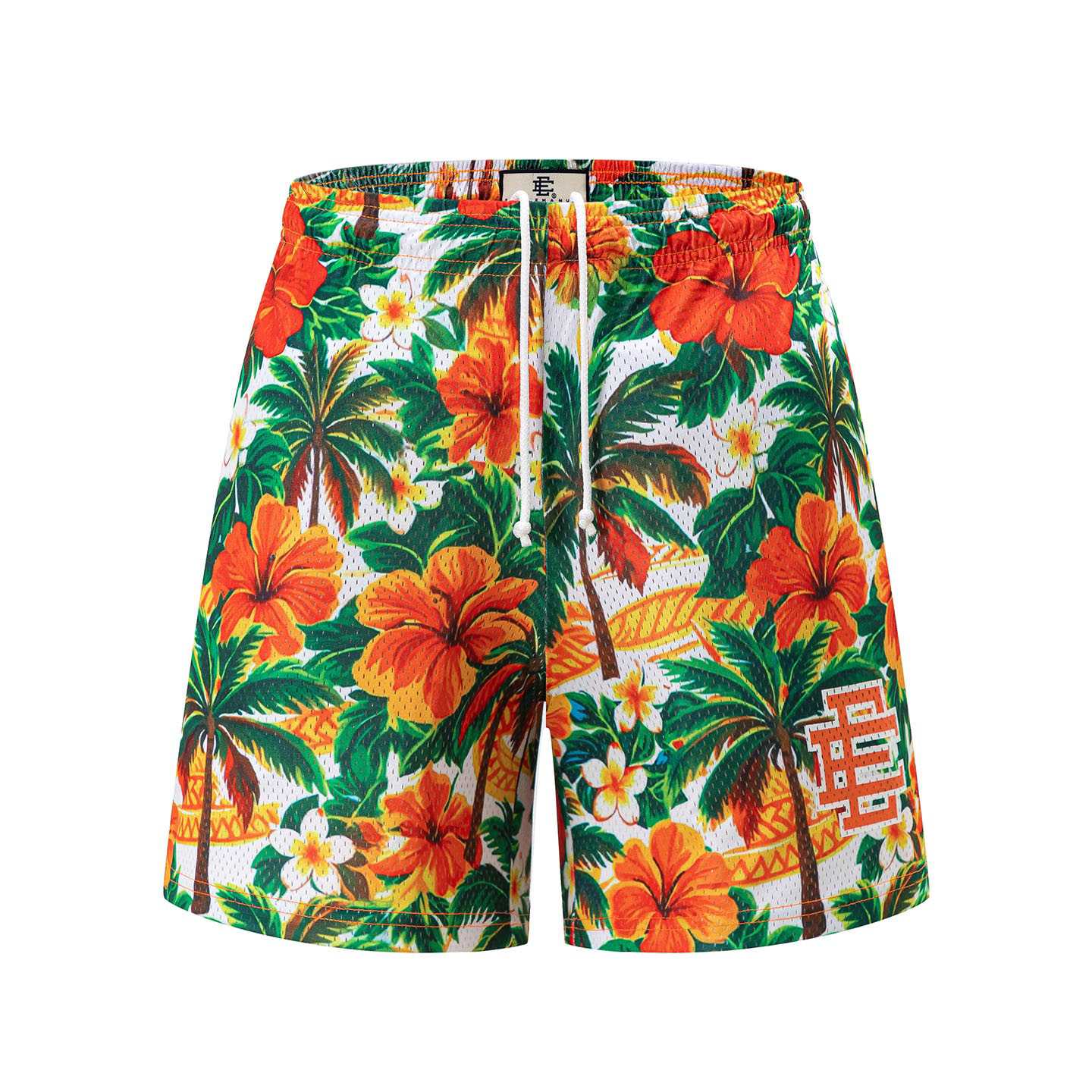 Eric Emanuel EE Basic Shorts 'Hawaiian Print' - DesignerGu