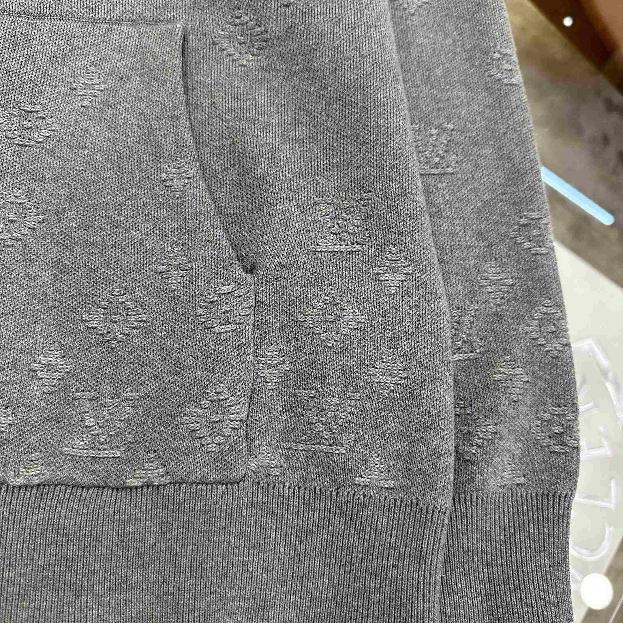 Louis Vuitton Gradient Signature Jacquard Hoodie 1AKLWW - DesignerGu