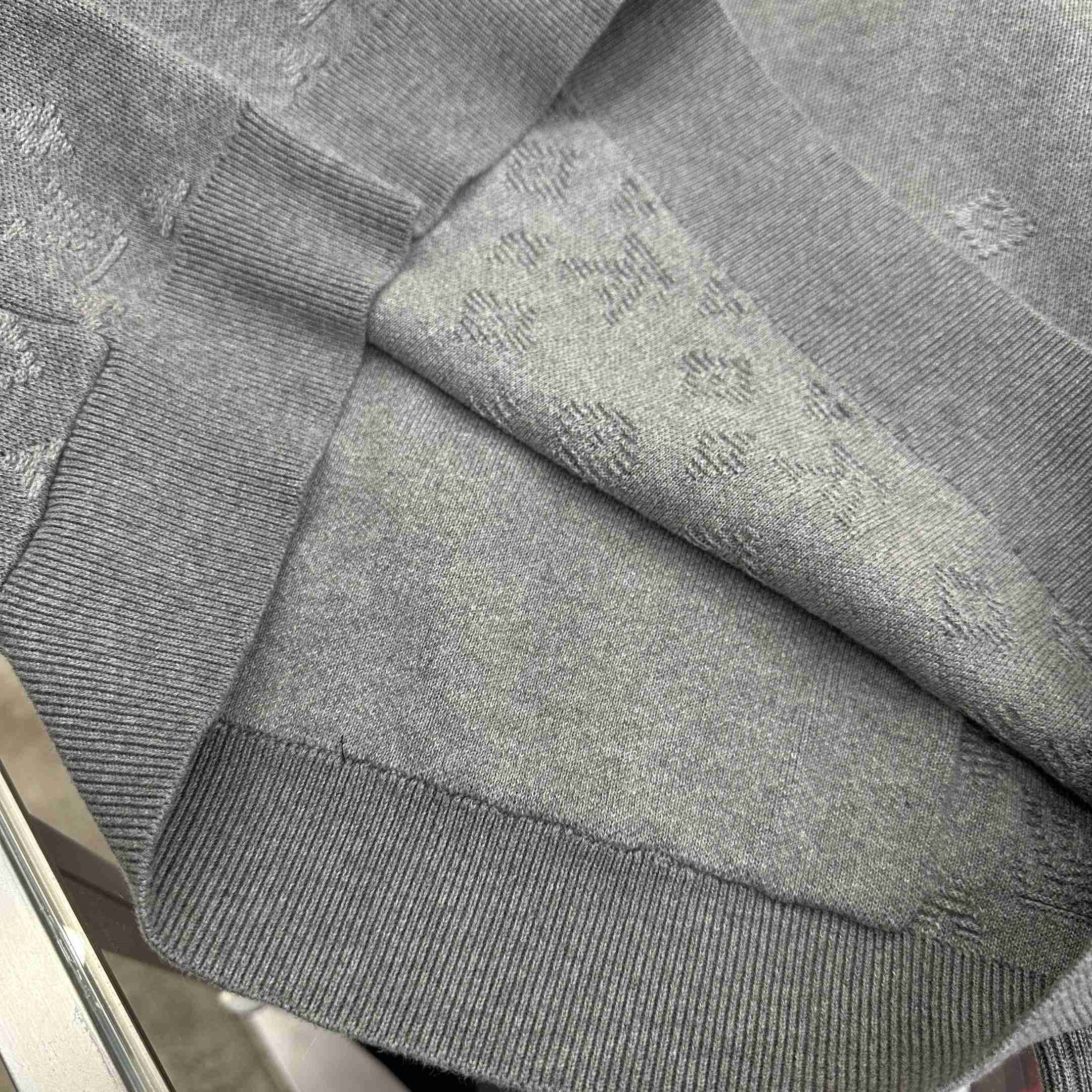 Louis Vuitton Gradient Signature Jacquard Hoodie 1AKLWW - DesignerGu