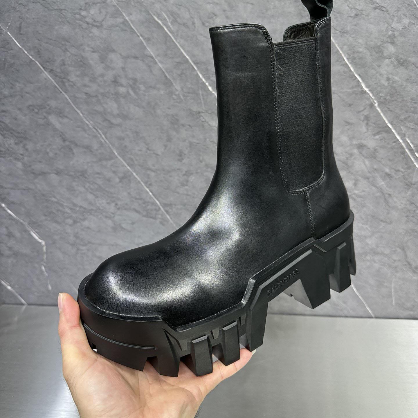 Balenciaga Bulldozer Chelsea Boot 'Black' - DesignerGu