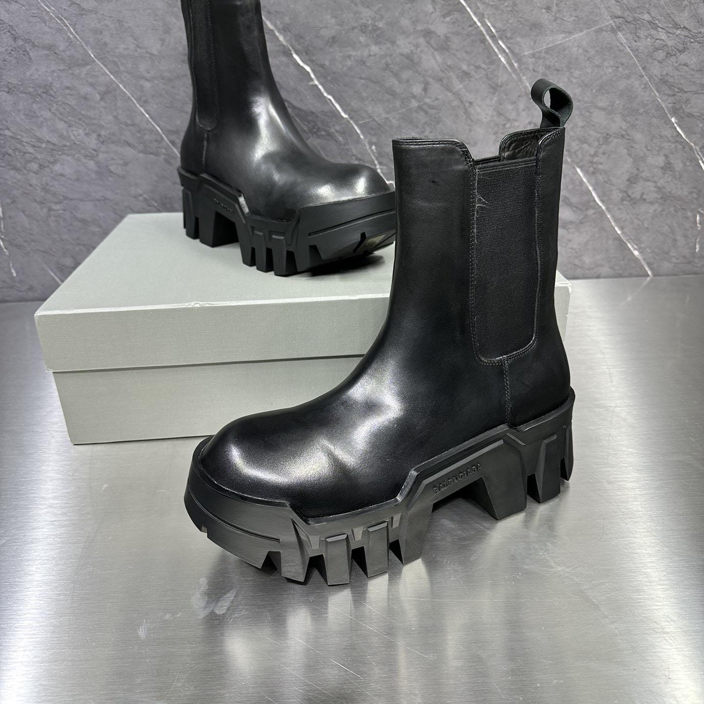Balenciaga Bulldozer Chelsea Boot 'Black' - DesignerGu
