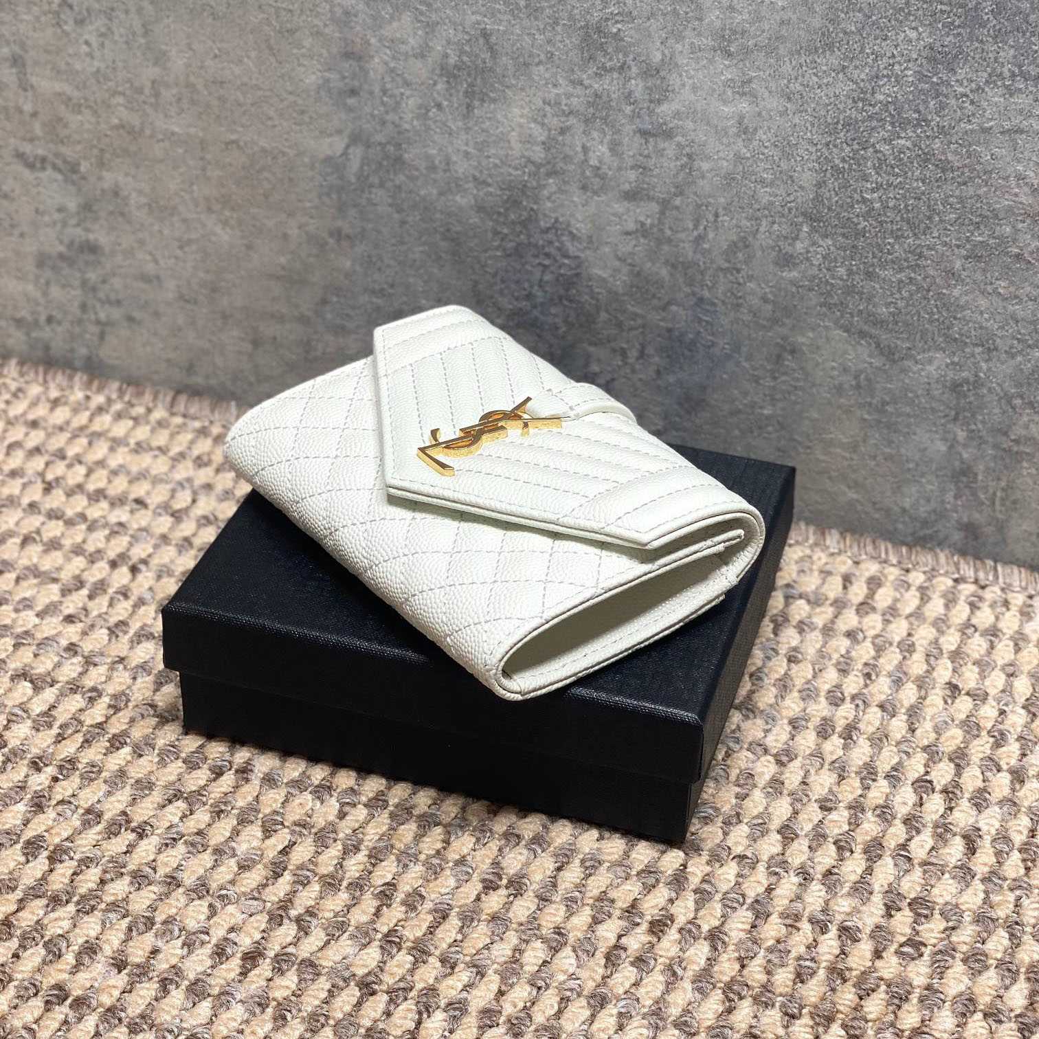 Saint Laurent Small Envelope Wallet - DesignerGu