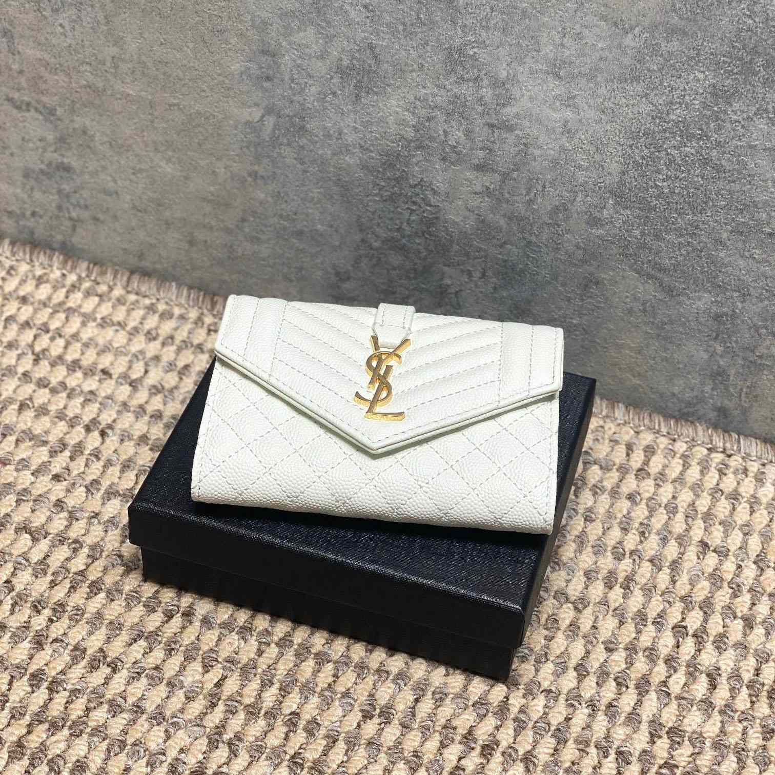 Saint Laurent Small Envelope Wallet - DesignerGu