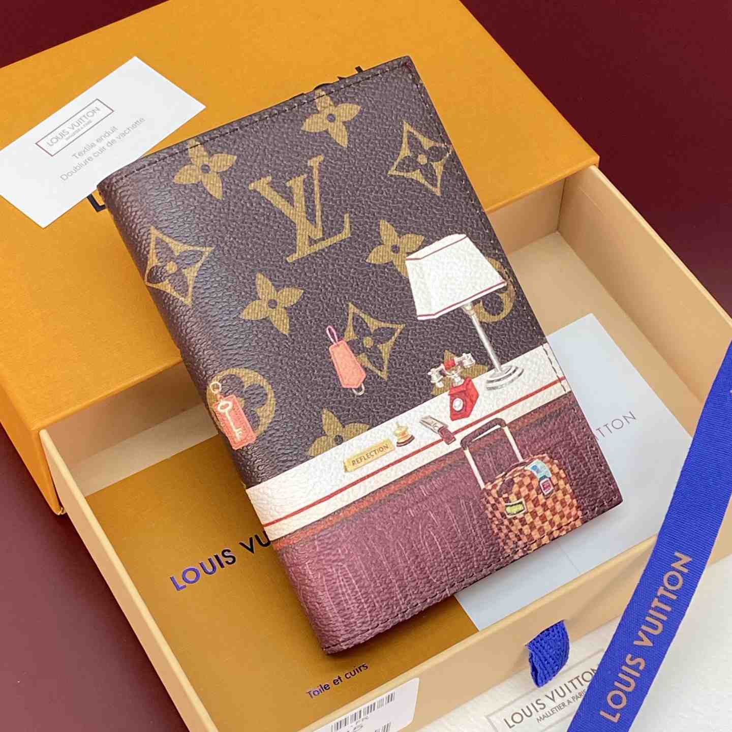 Louis Vuitton Passport Cover M3A145 - DesignerGu