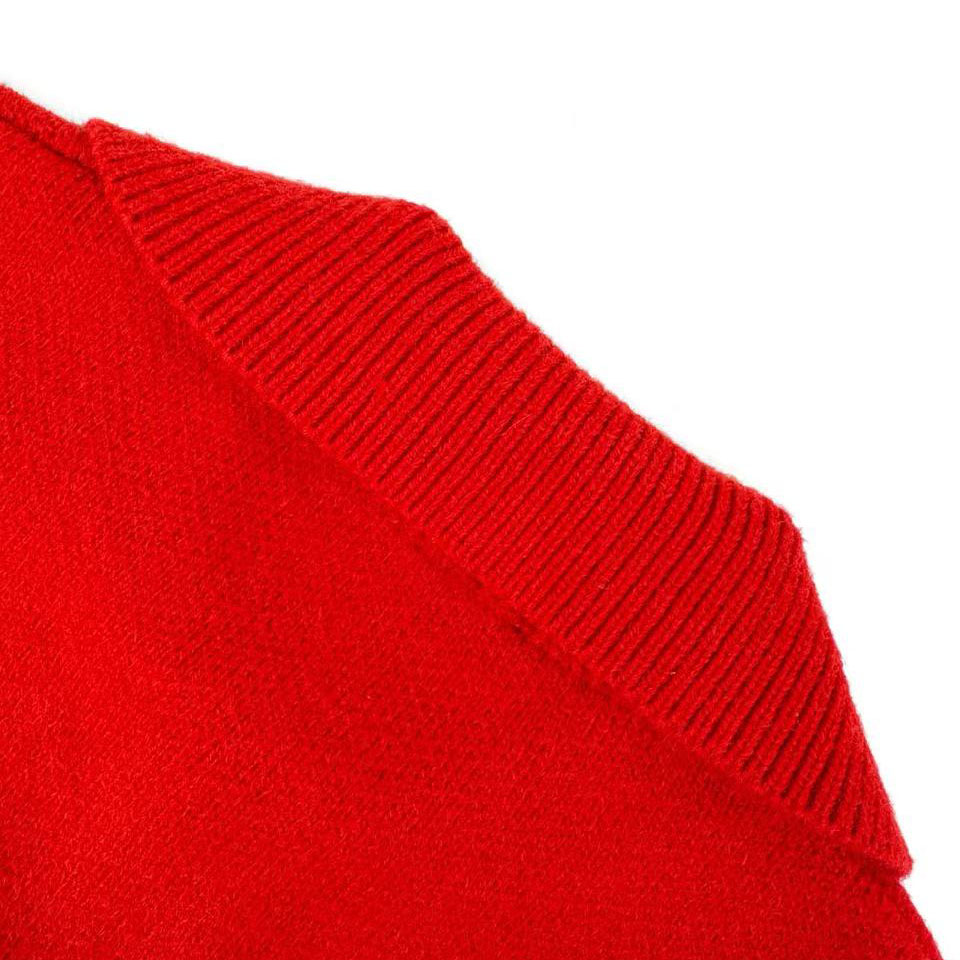 AMI Paris Ami De Coeur Wool Polo Shirt - DesignerGu