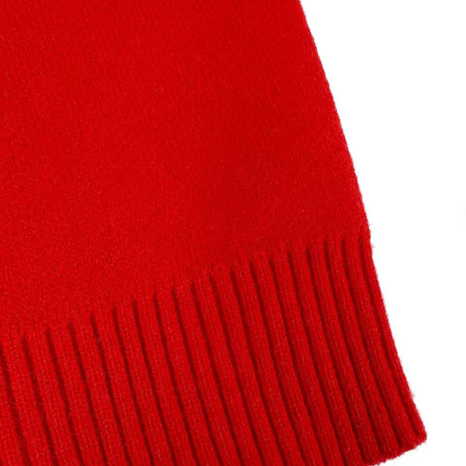 AMI Paris Ami De Coeur Wool Polo Shirt - DesignerGu