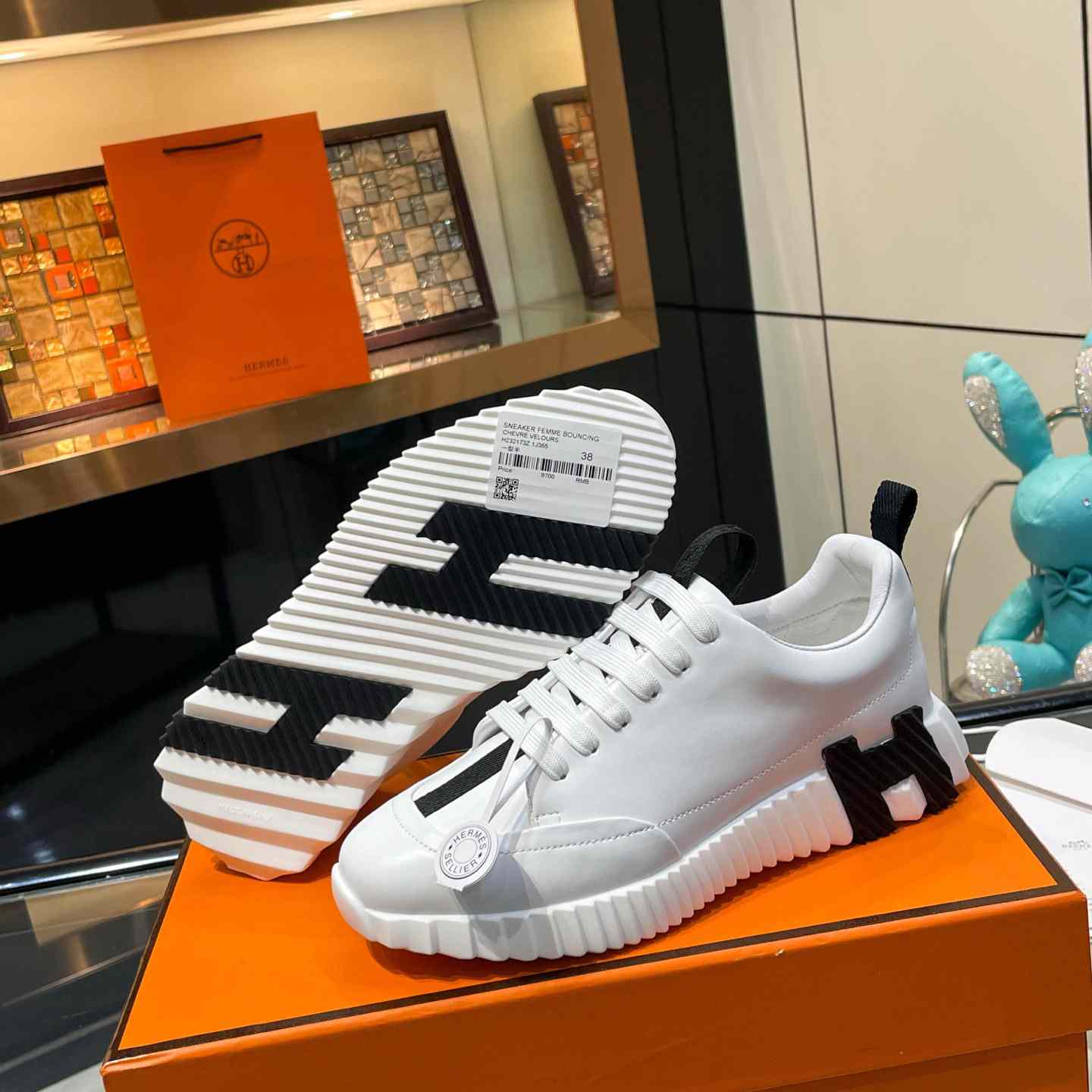 Hermes Jump Sneaker - DesignerGu