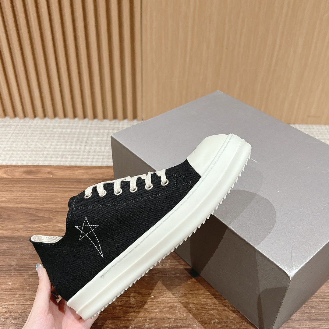 Rick Owens DRKSHDW Luxor Low 'Black Pearl' - DesignerGu
