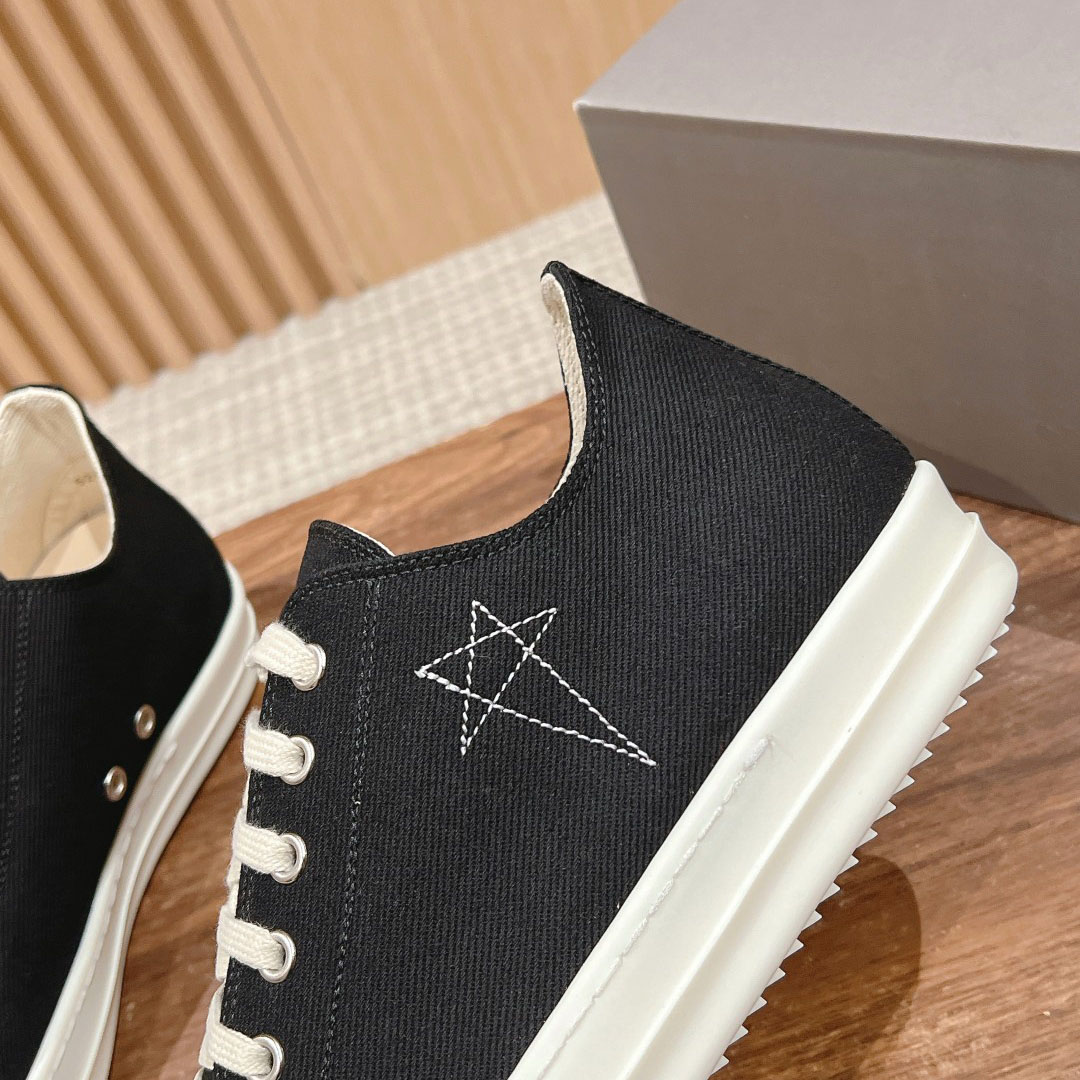 Rick Owens DRKSHDW Luxor Low 'Black Pearl' - DesignerGu