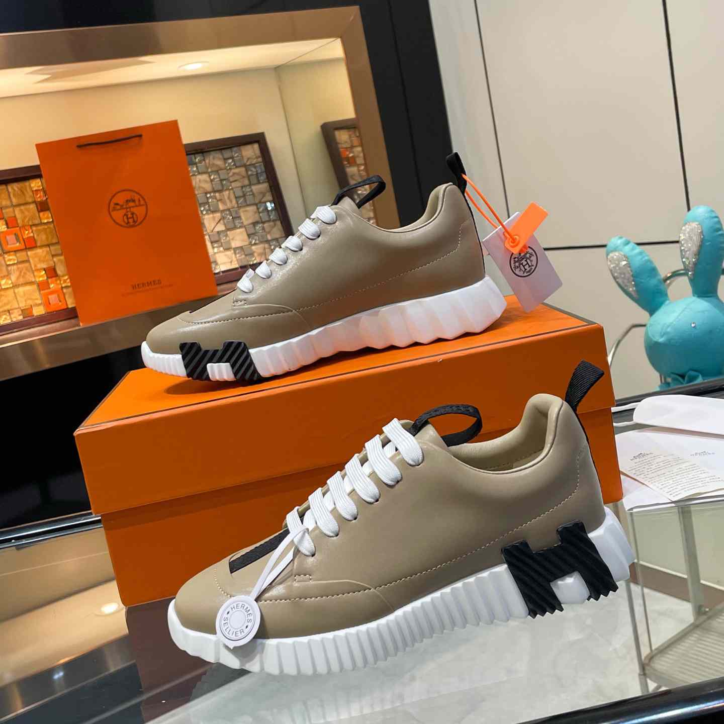 Hermes Jump Sneaker - DesignerGu