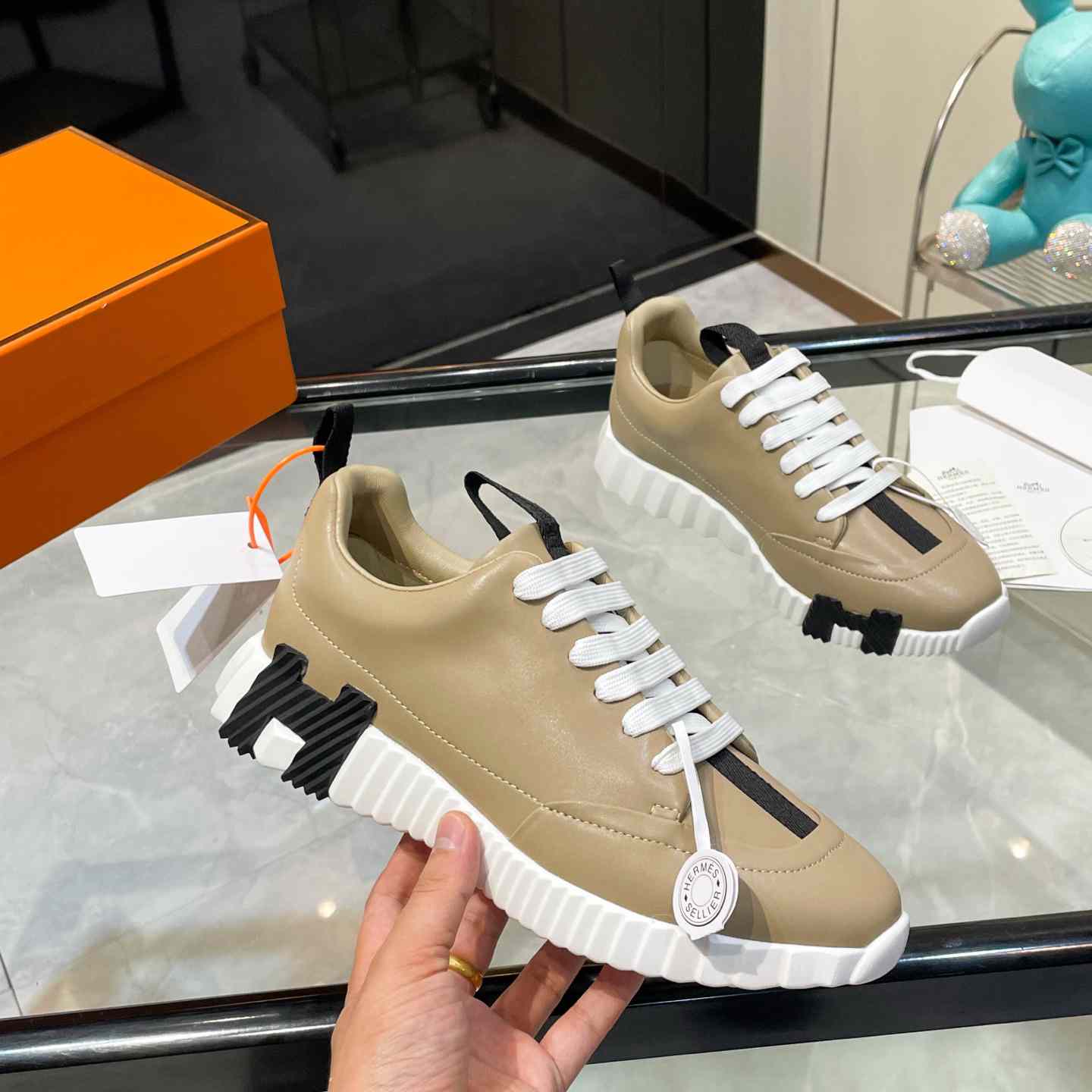 Hermes Jump Sneaker - DesignerGu