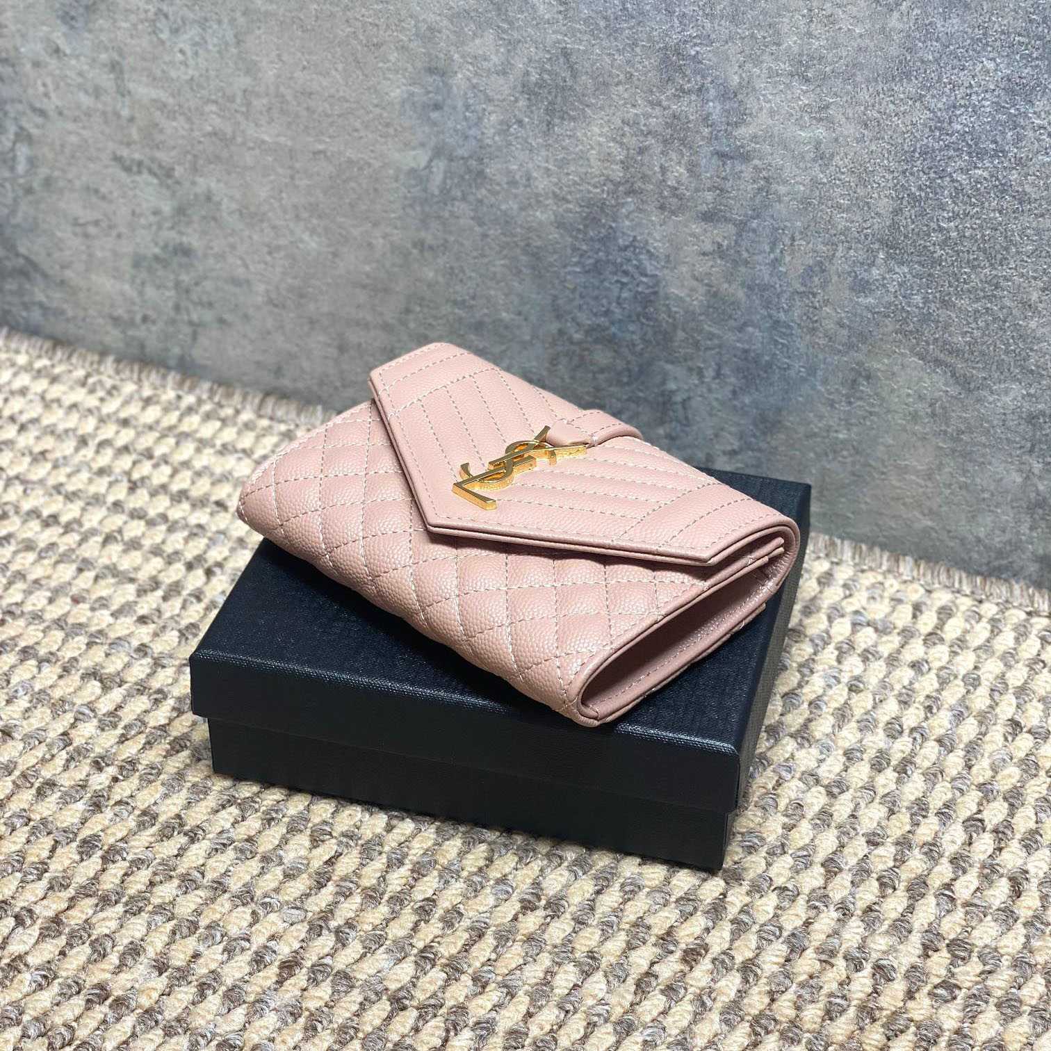 Saint Laurent Small Envelope Wallet - DesignerGu