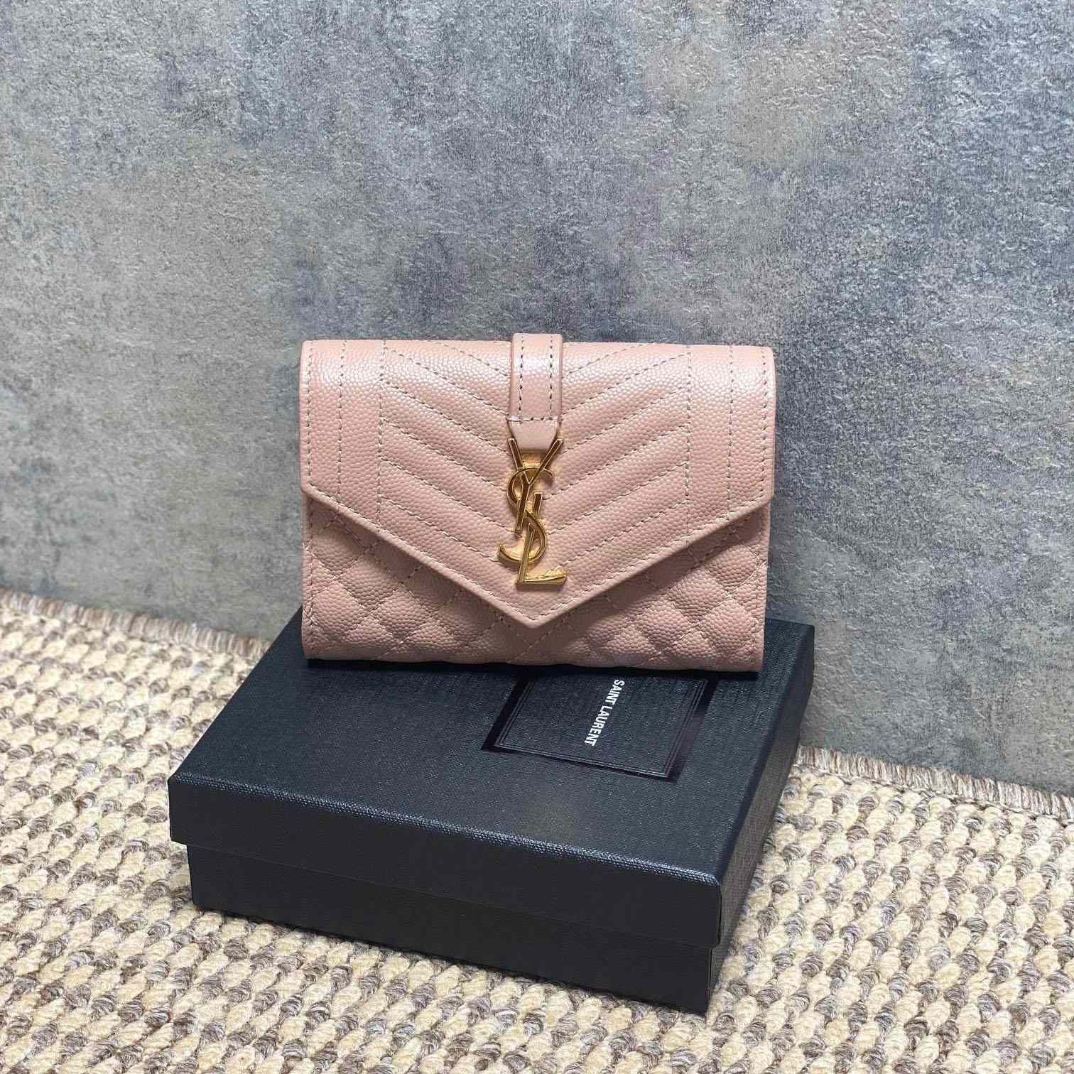 Saint Laurent Small Envelope Wallet - DesignerGu