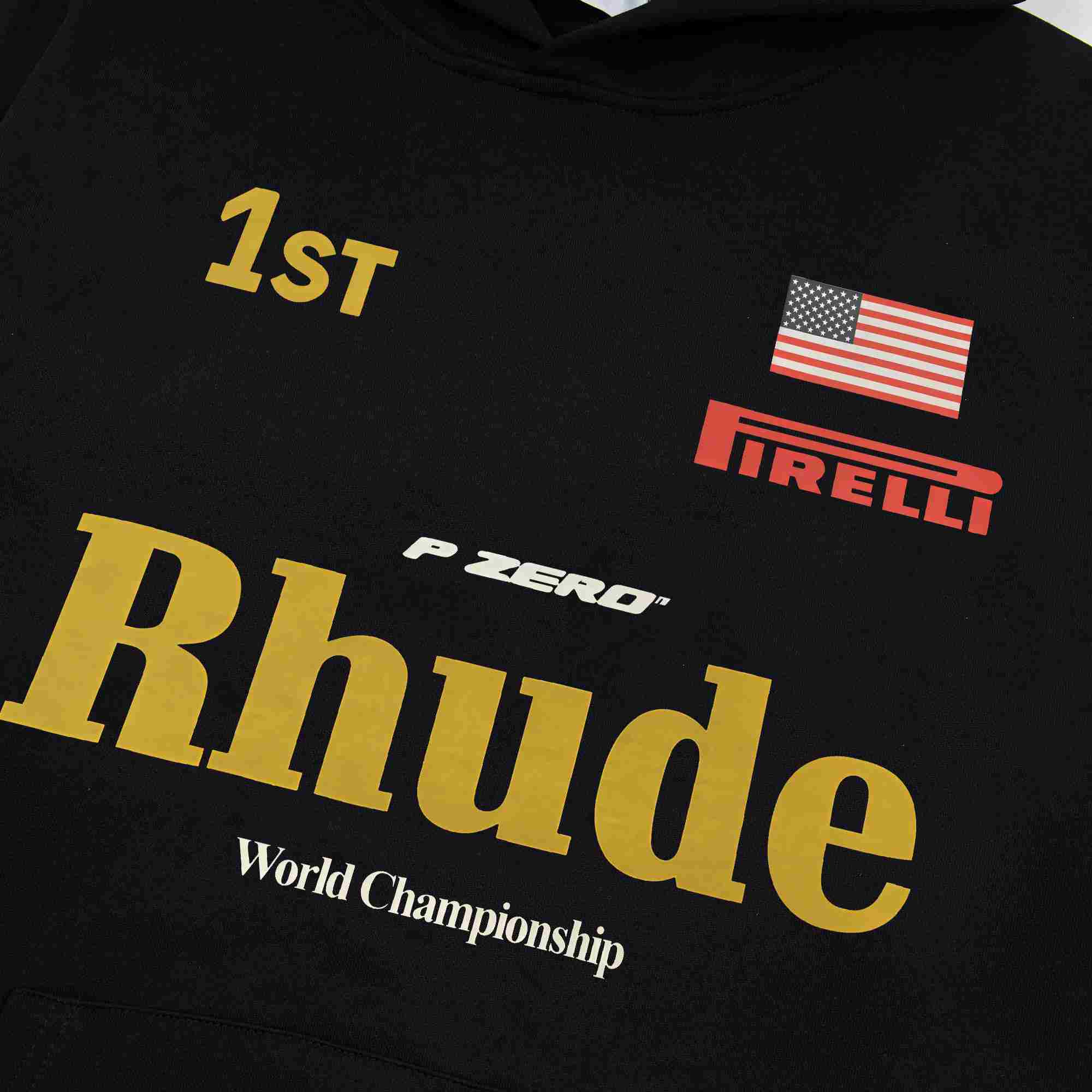 Rhude World Champ Hoodie - DesignerGu