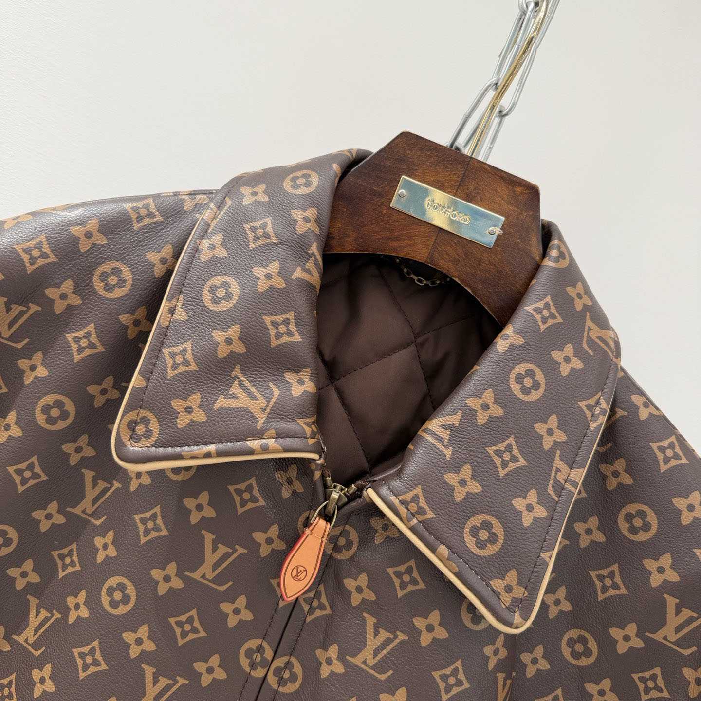 Louis Vuitton Monogram Padded Leather Blouson - DesignerGu