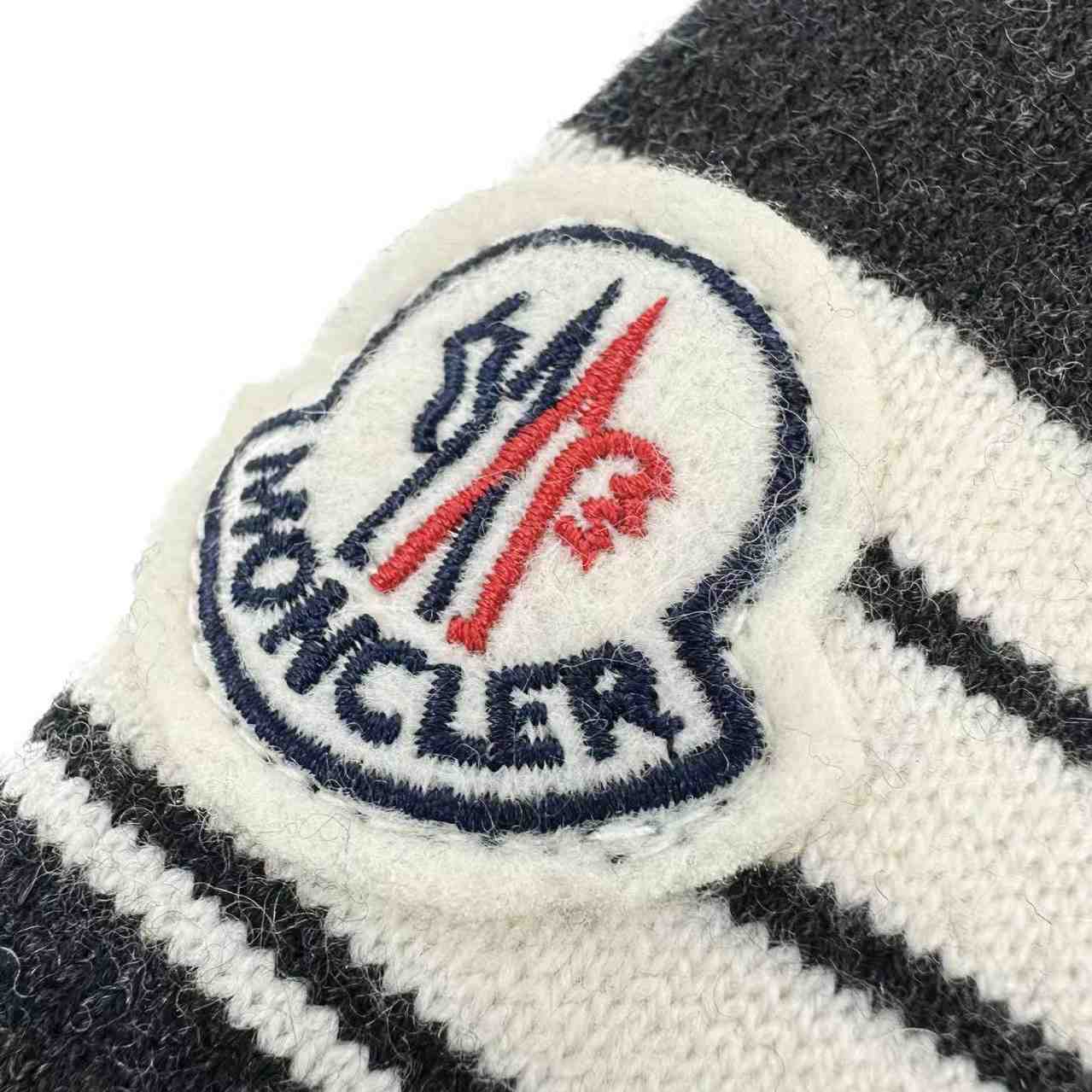 Moncler Stripe Patch-Pocket Long-Sleeve T-Shirt - DesignerGu
