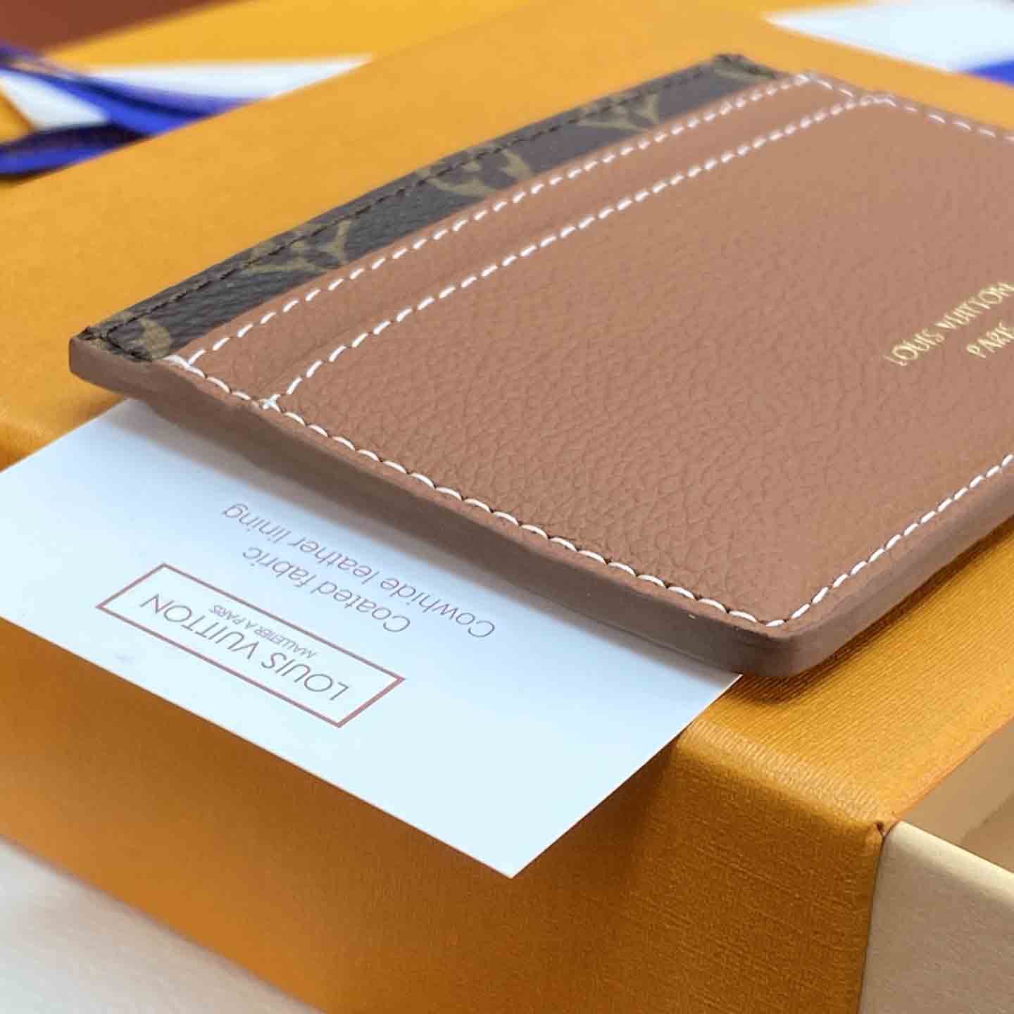 Louis Vuitton Double Card Holder Low Key M13696 - DesignerGu