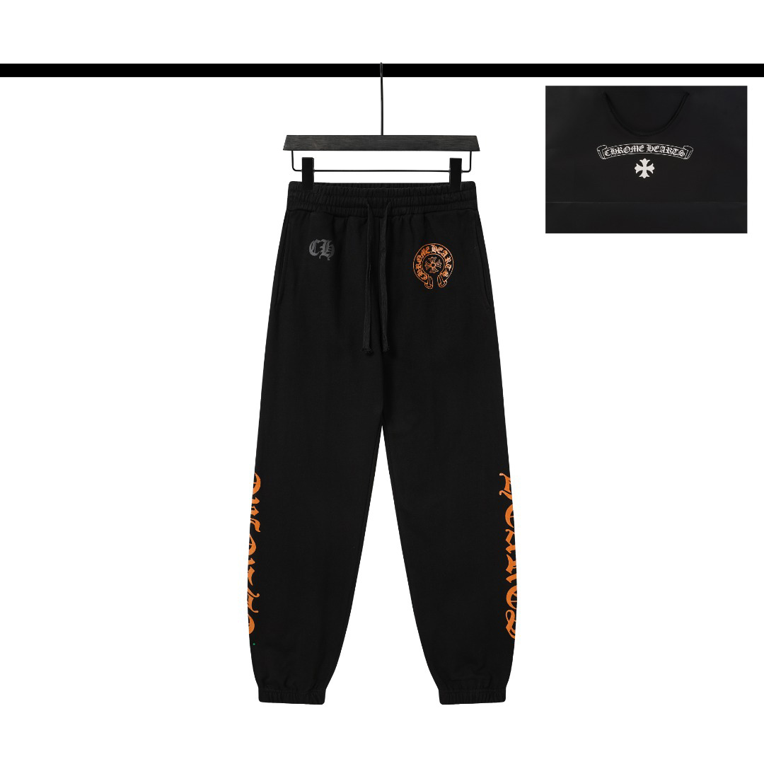 Chrome Hearts Brown Glitter 1988 Sweatpants - DesignerGu