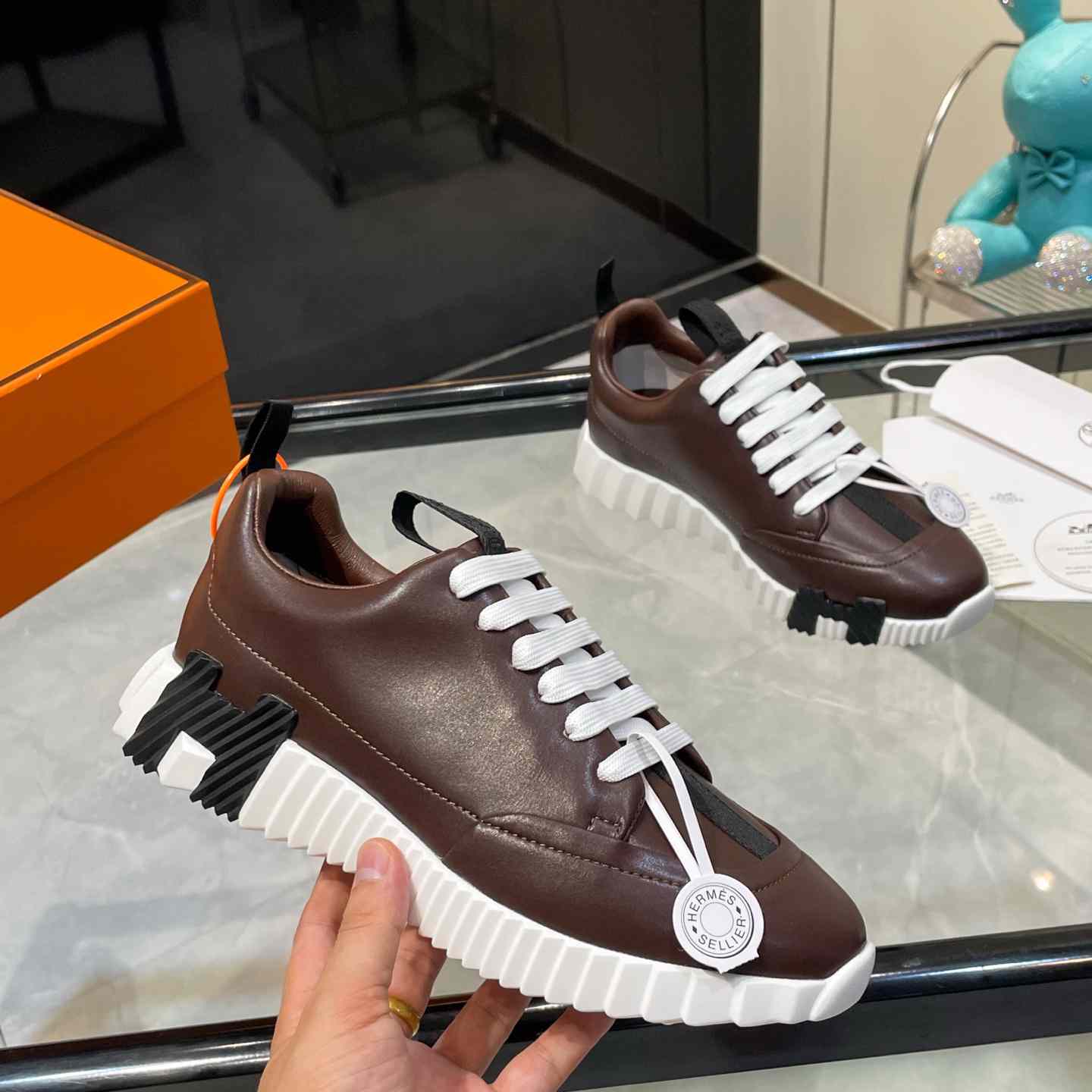 Hermes Jump Sneaker - DesignerGu