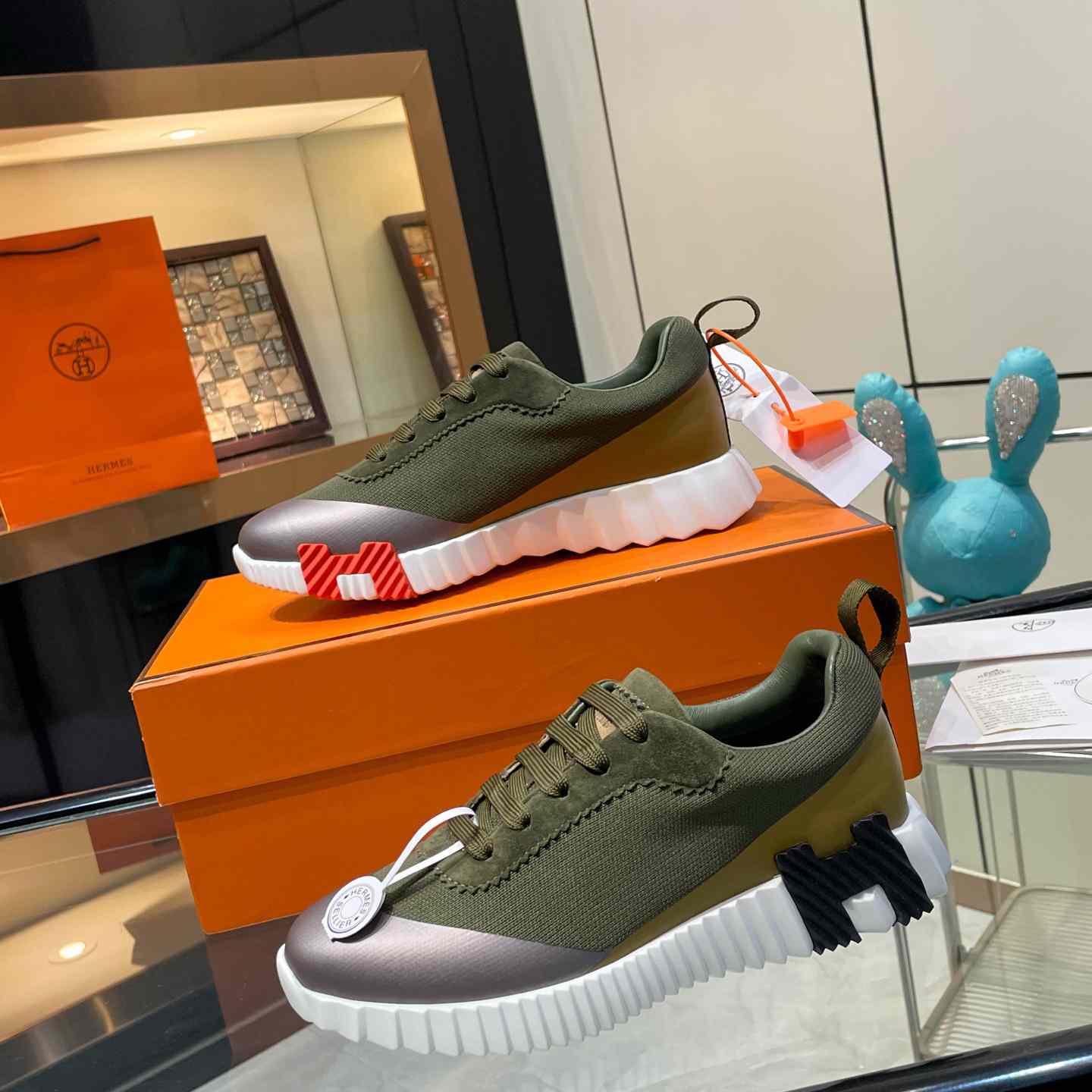 Hermes Bouncing Sneaker - DesignerGu