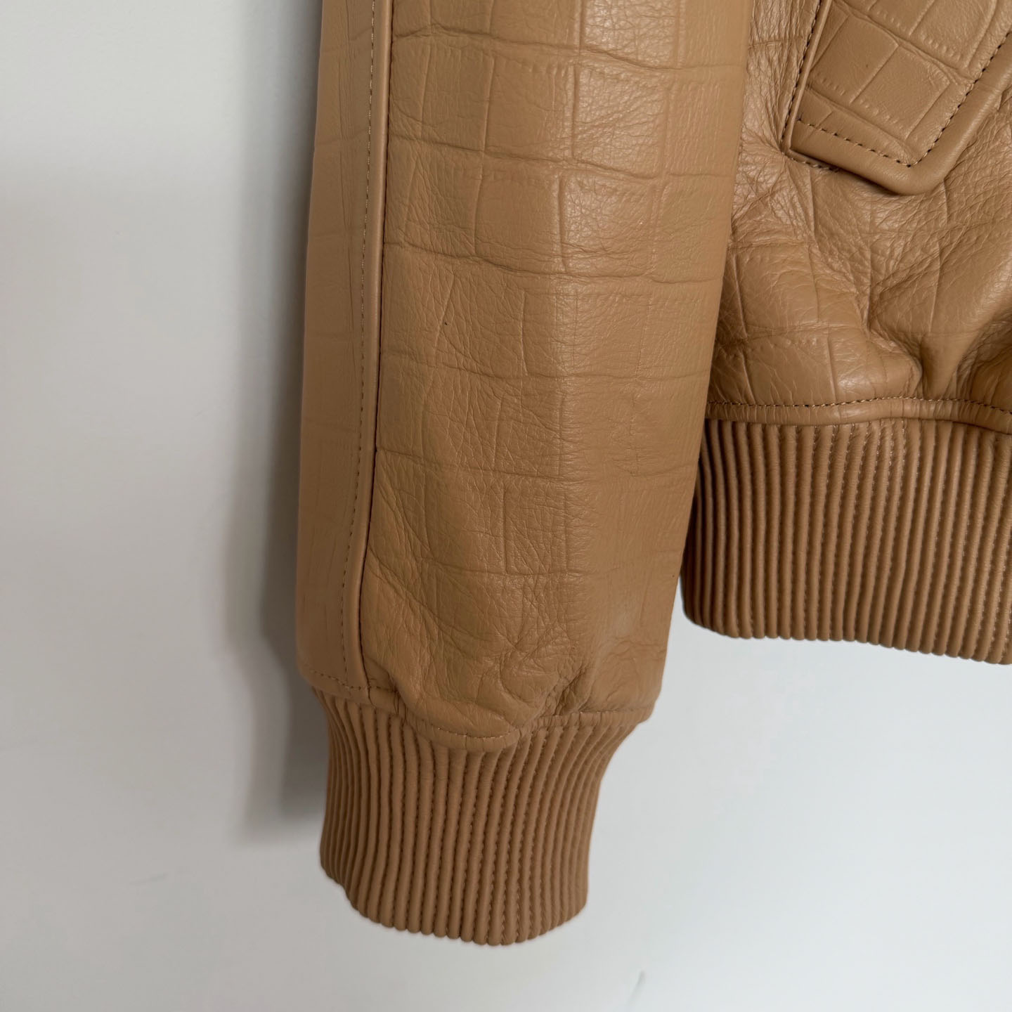 Louis Vuitton Leather Jacket - DesignerGu