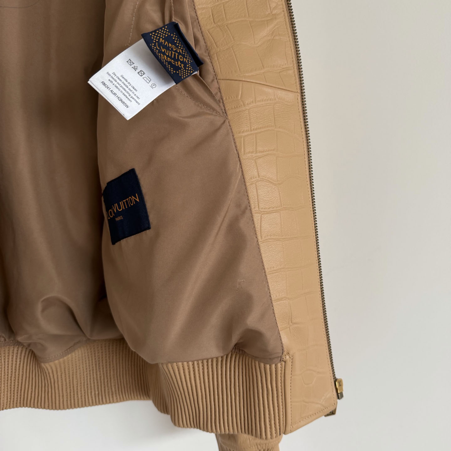 Louis Vuitton Leather Jacket - DesignerGu