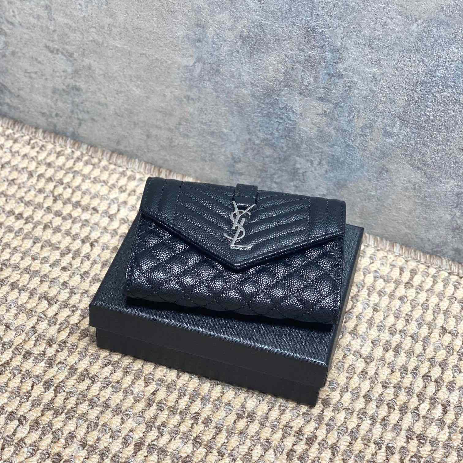 Saint Laurent Small Envelope Wallet - DesignerGu