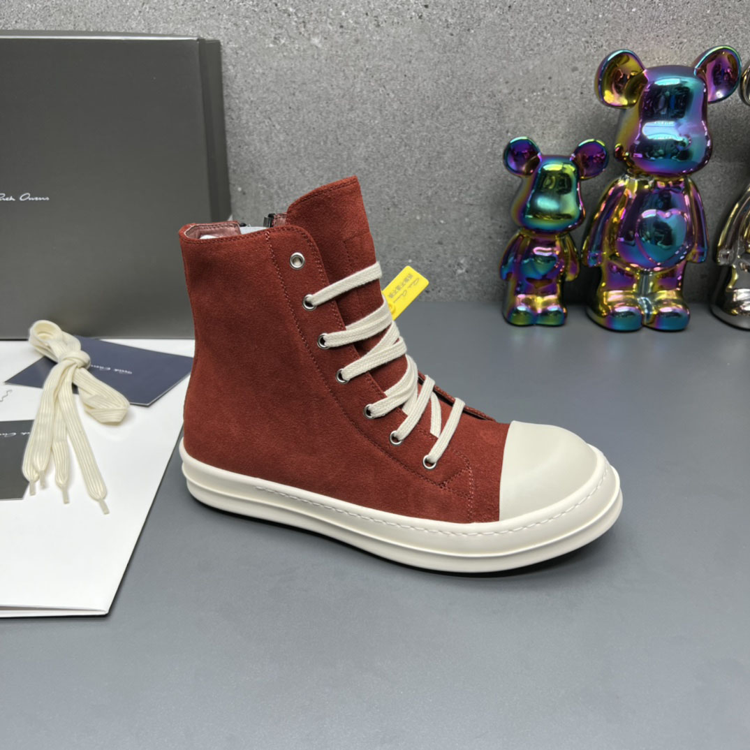 Rick Owens High Sneakers 'Bruise'  - DesignerGu