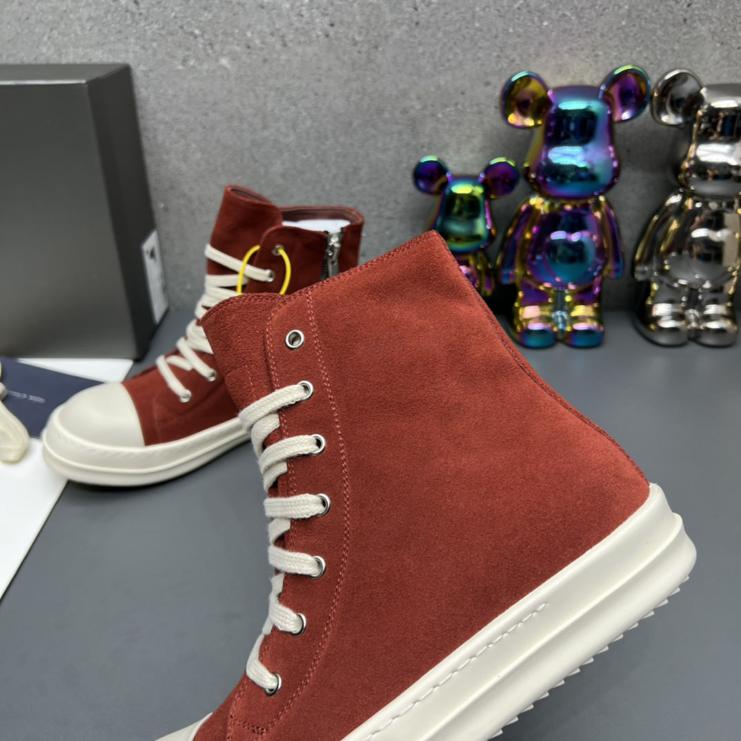 Rick Owens High Sneakers 'Bruise'  - DesignerGu
