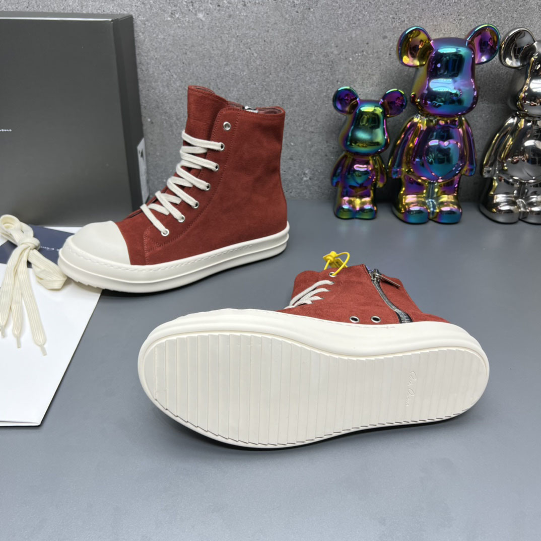 Rick Owens High Sneakers 'Bruise'  - DesignerGu