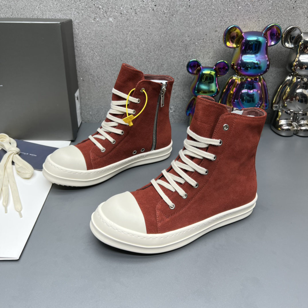 Rick Owens High Sneakers 'Bruise'  - DesignerGu