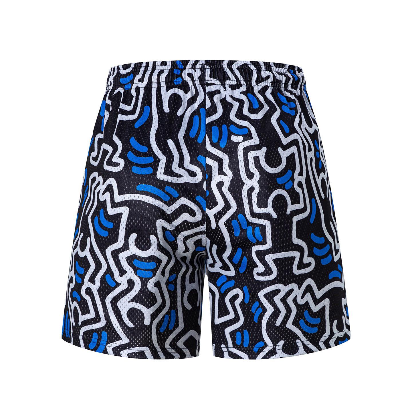 Eric Emanuel EE Keith Haring Shorts - DesignerGu