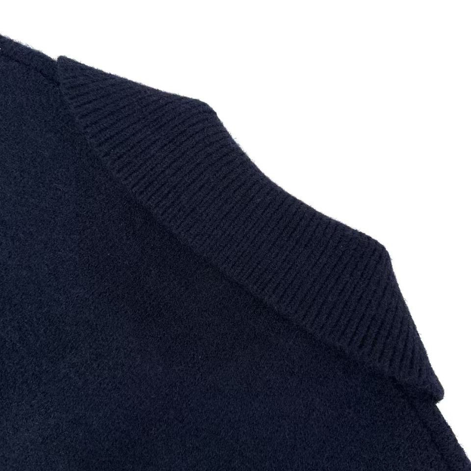AMI Paris Ami De Coeur Wool Polo Shirt - DesignerGu