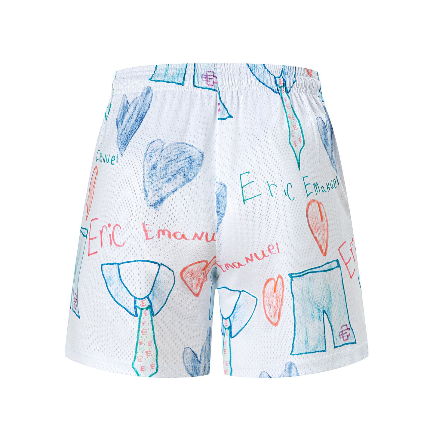 Eric Emanuel Father's Day Print Basic Shorts - DesignerGu