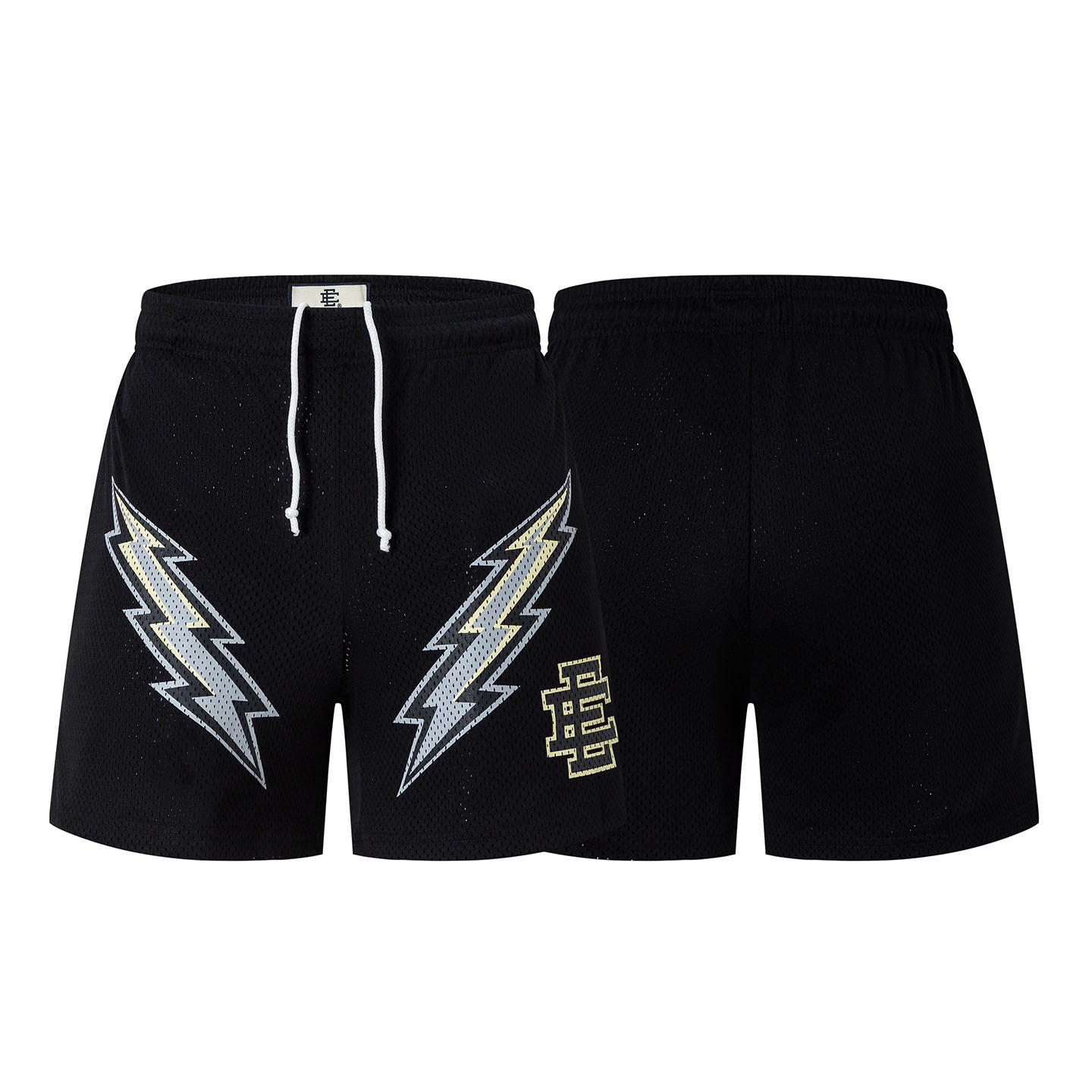 Eric Emanuel EE Basic Short 'EE Bolt Black' - DesignerGu