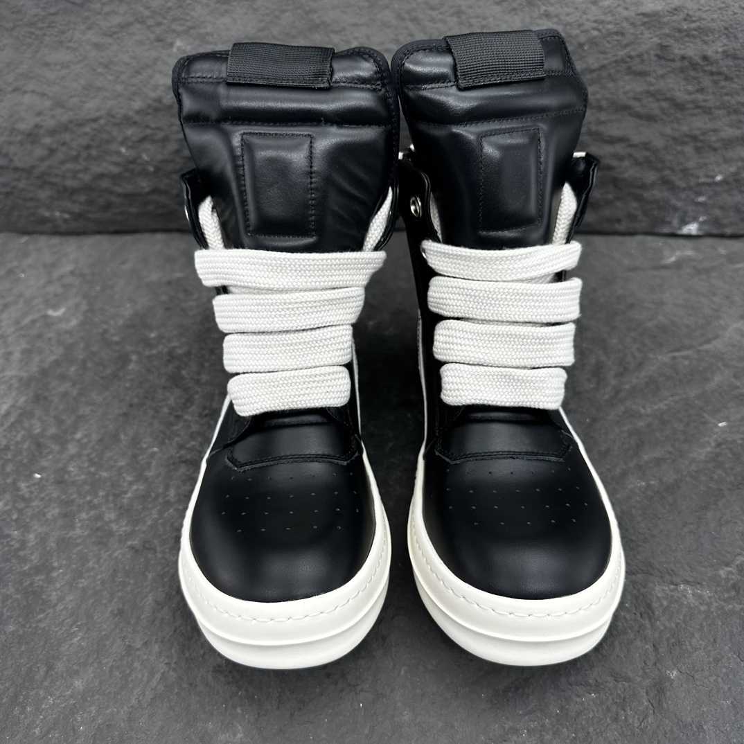 Rick Owens Wmns Geobasket High 'Black Milk' - DesignerGu