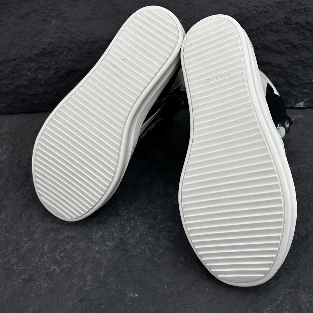 Rick Owens Wmns Geobasket High 'Black Milk' - DesignerGu