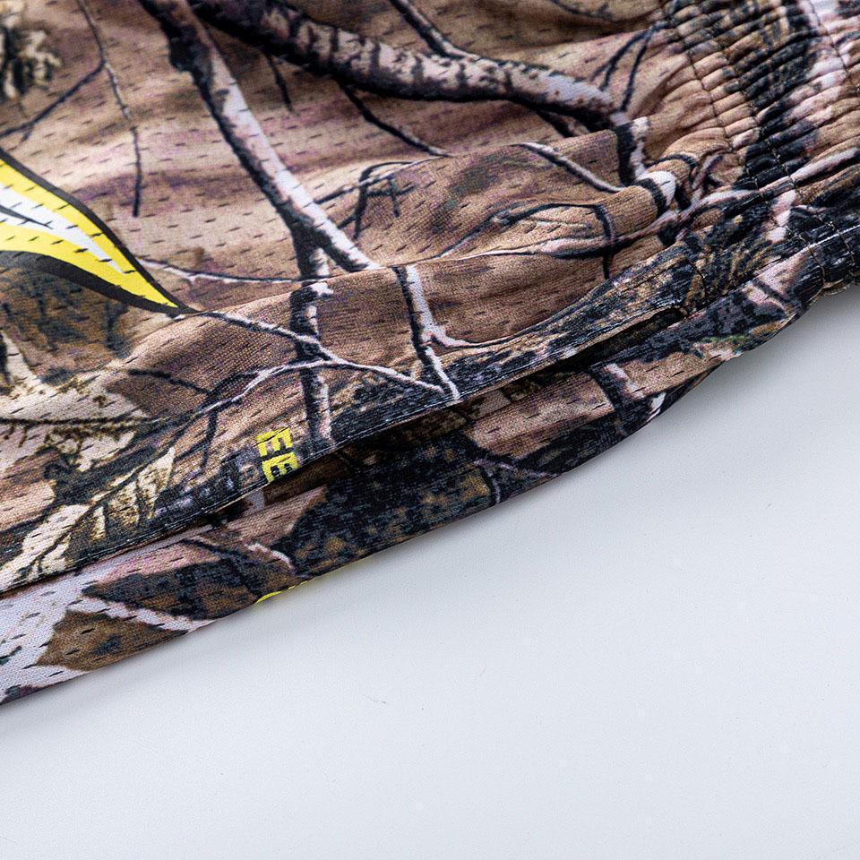 Eric Emanuel EE Basic Tree-Camo Lightning-Bolt Print Shorts - DesignerGu