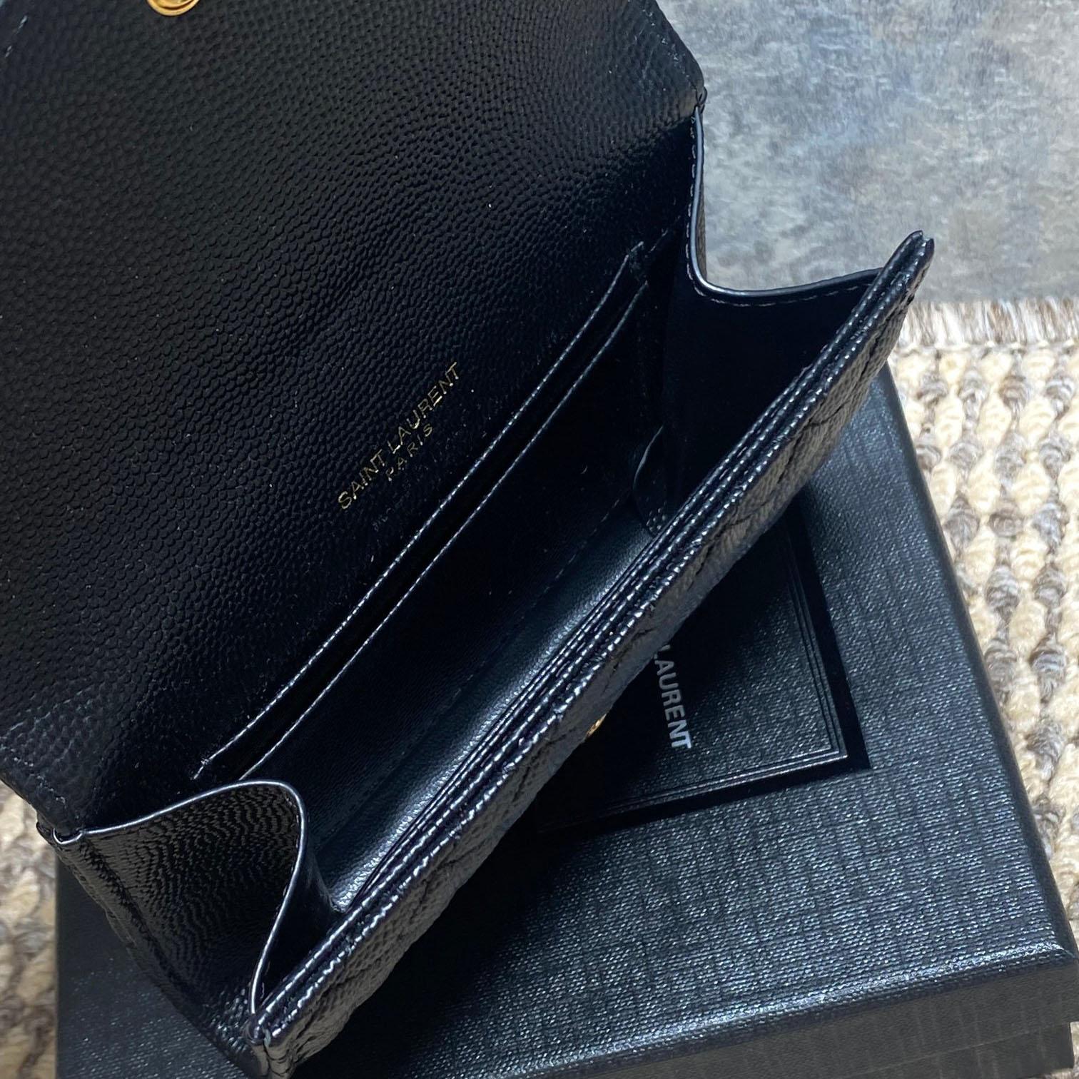 Saint Laurent Small Envelope Wallet - DesignerGu